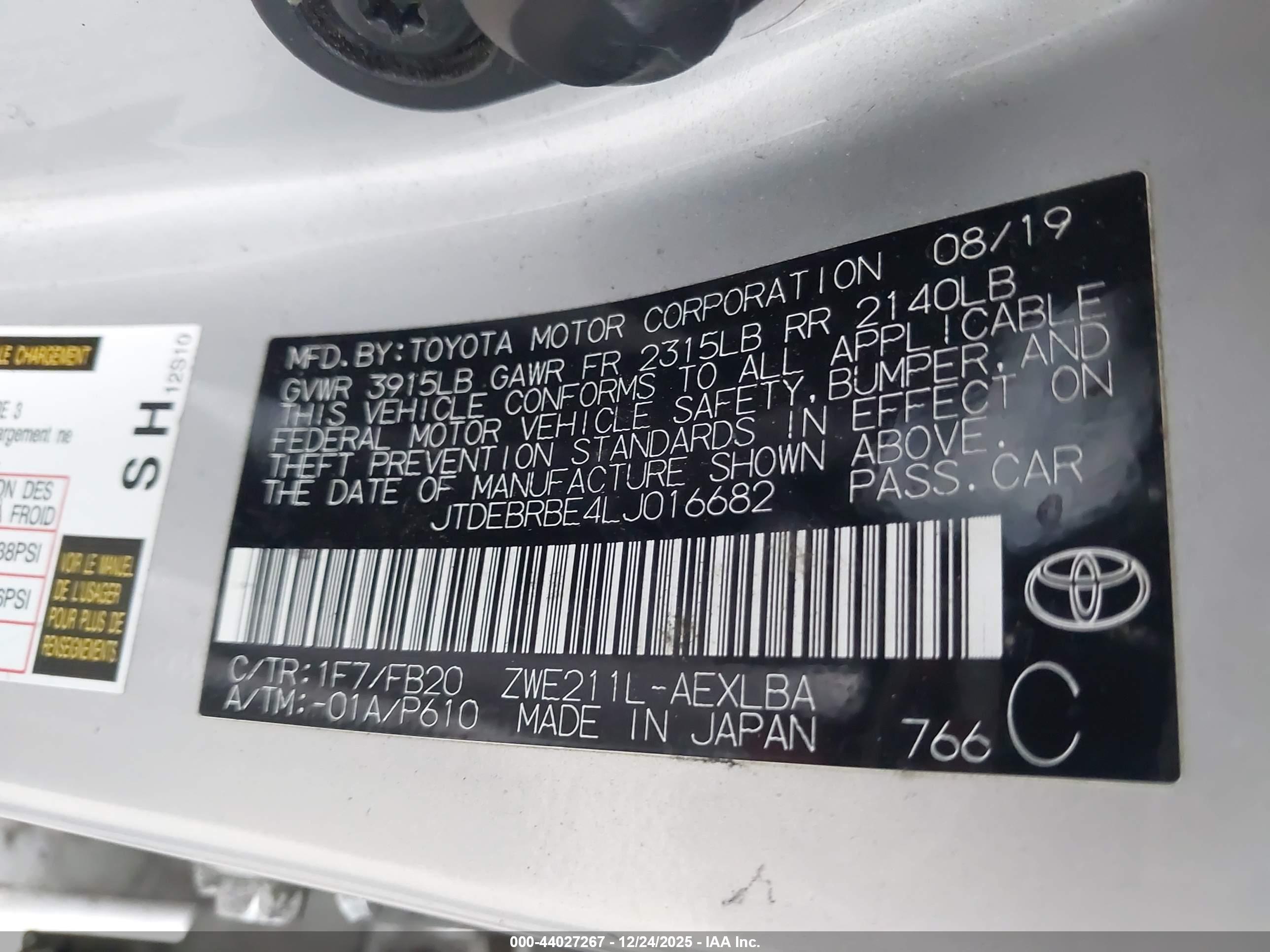 TOYOTA COROLLA image 9