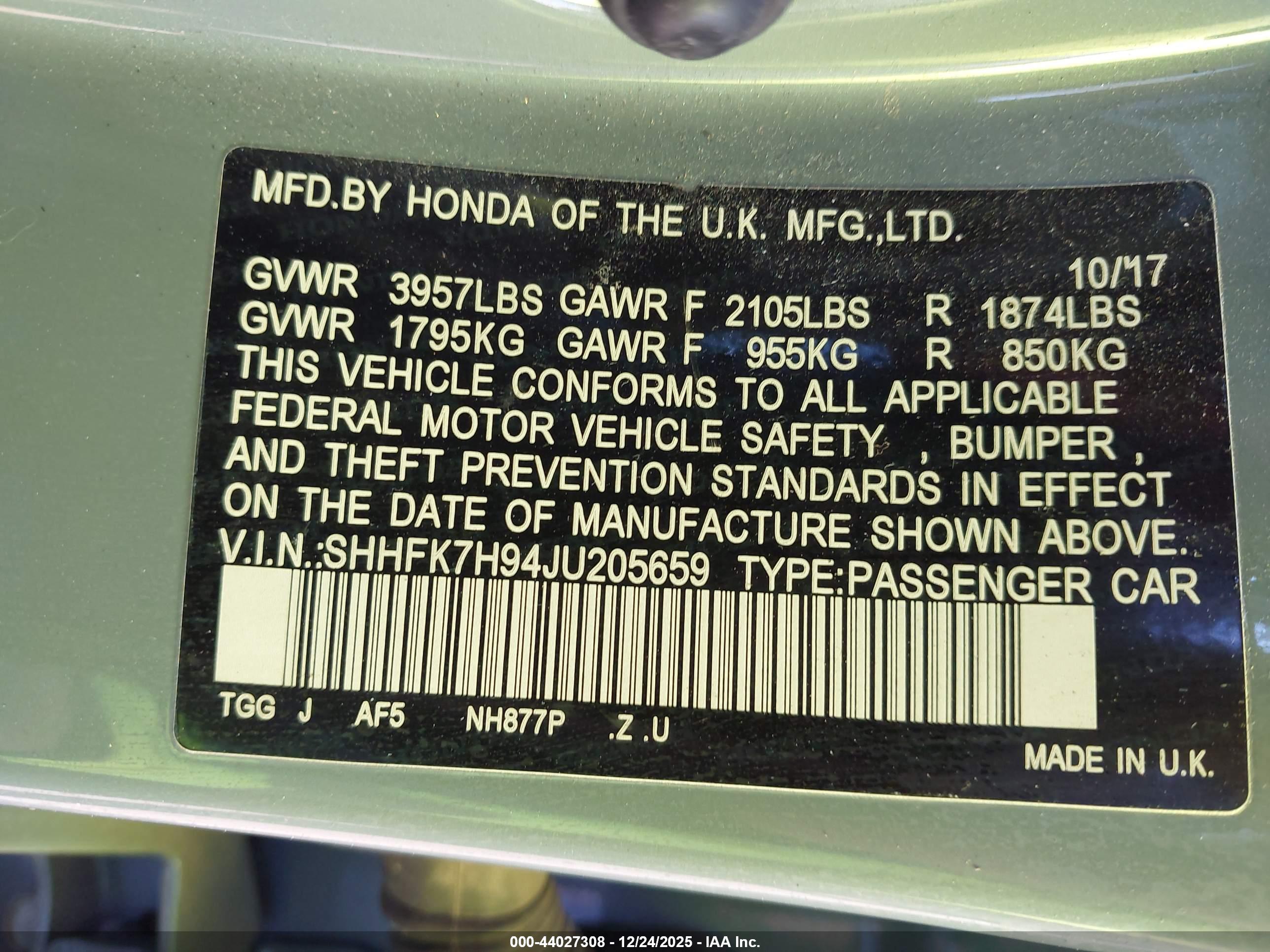 HONDA CIVIC image 9