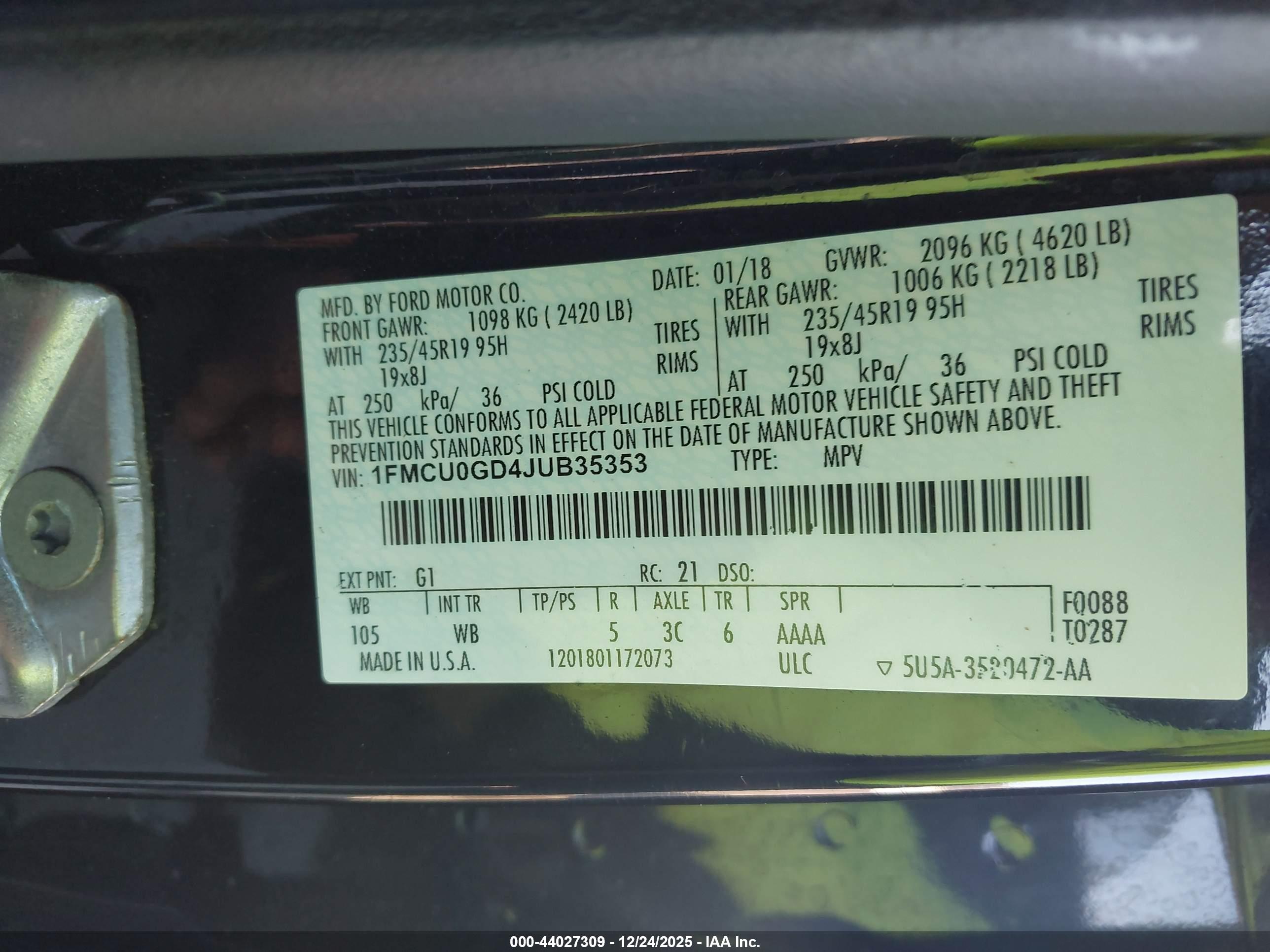 FORD ESCAPE image 9