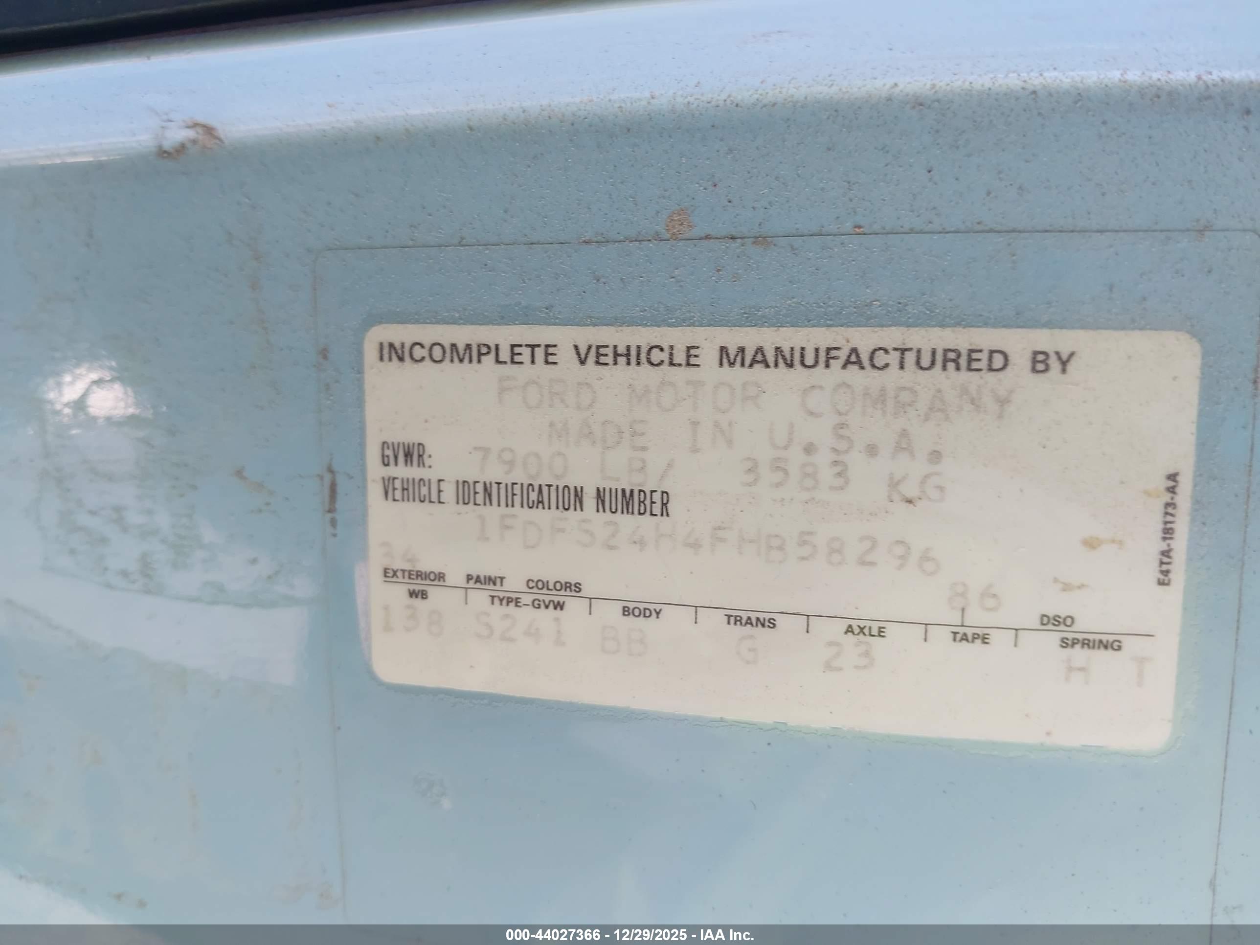 FORD ECONOLINE image 9