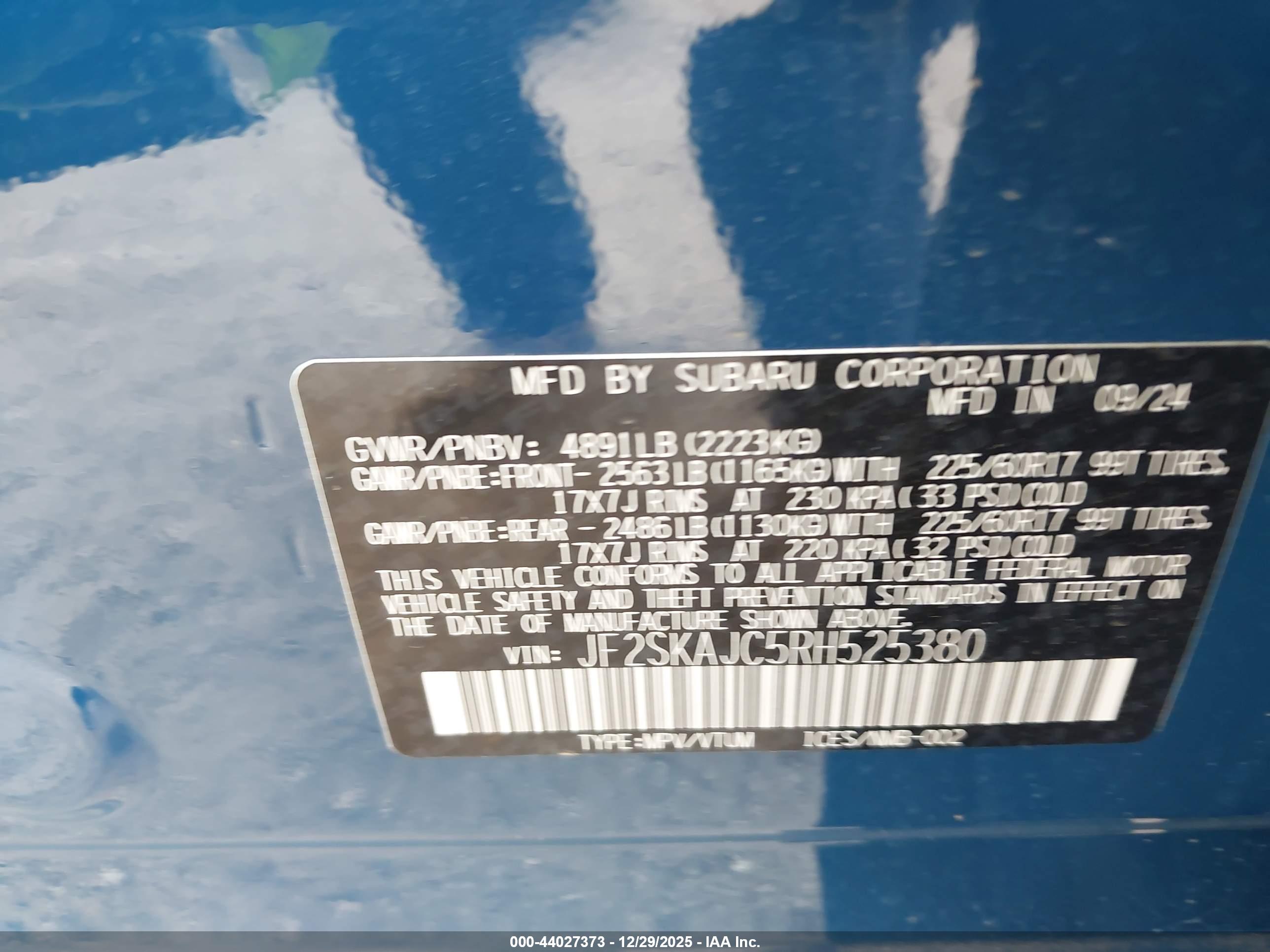 SUBARU FORESTER image 9