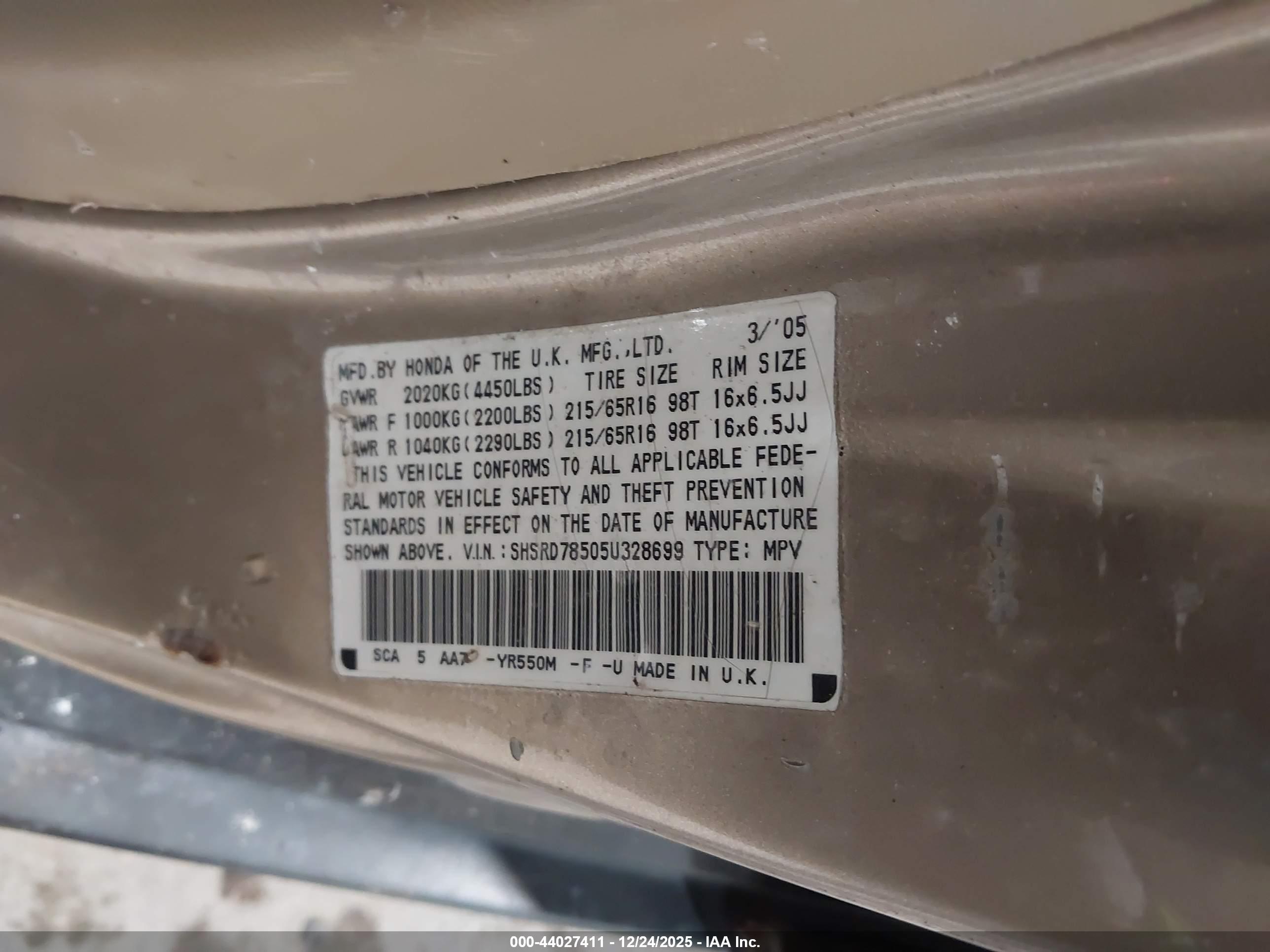 HONDA CR-V image 9