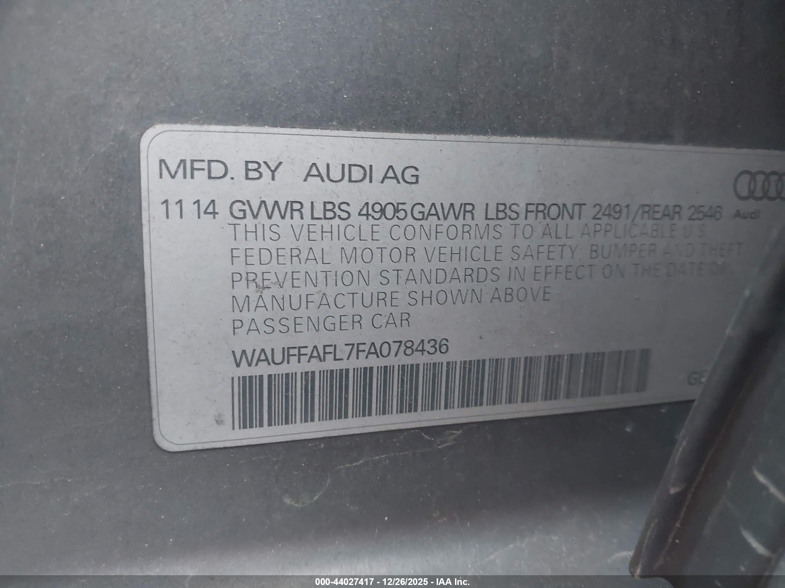 AUDI A4 image 9