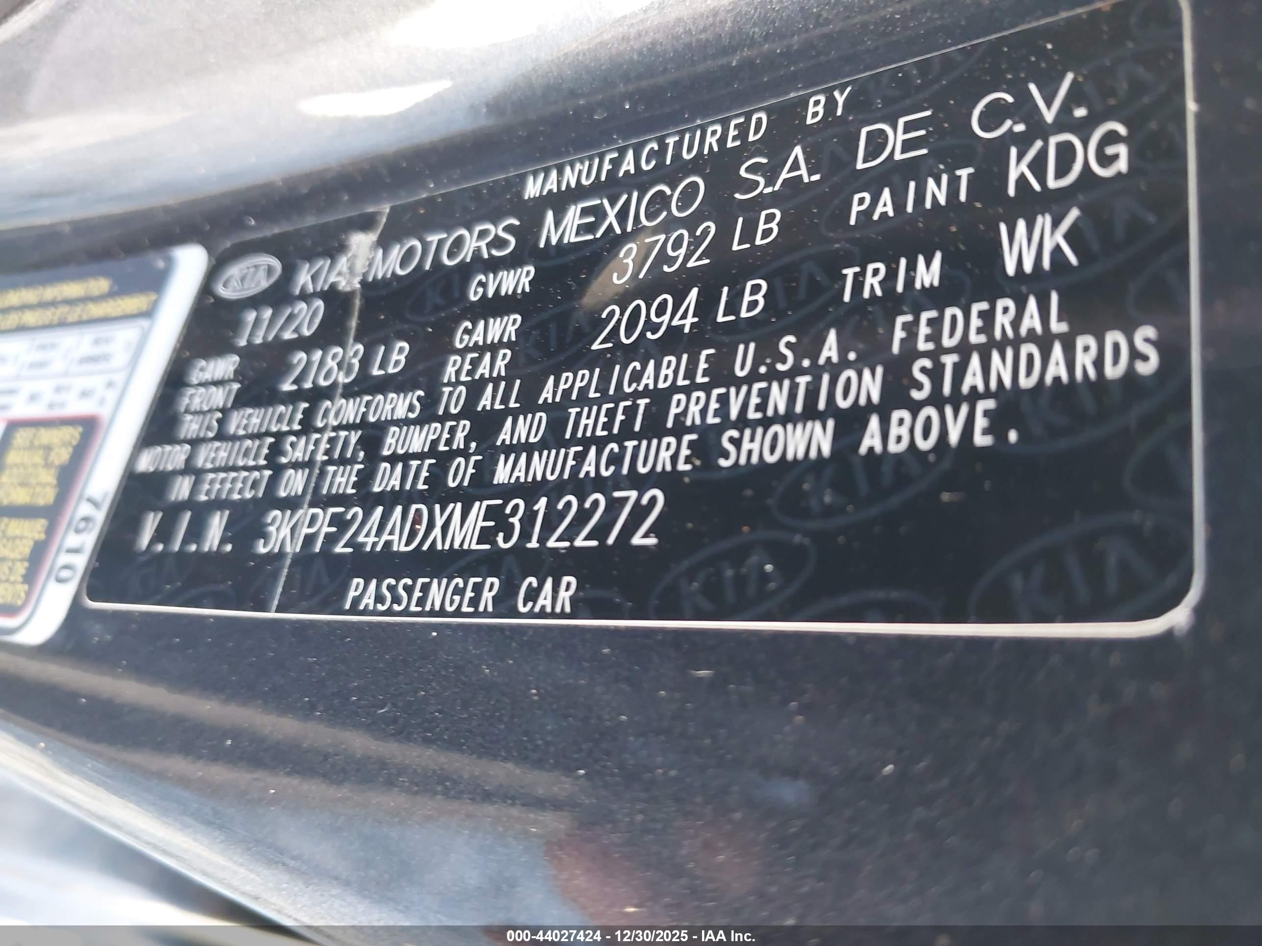 KIA FORTE image 9