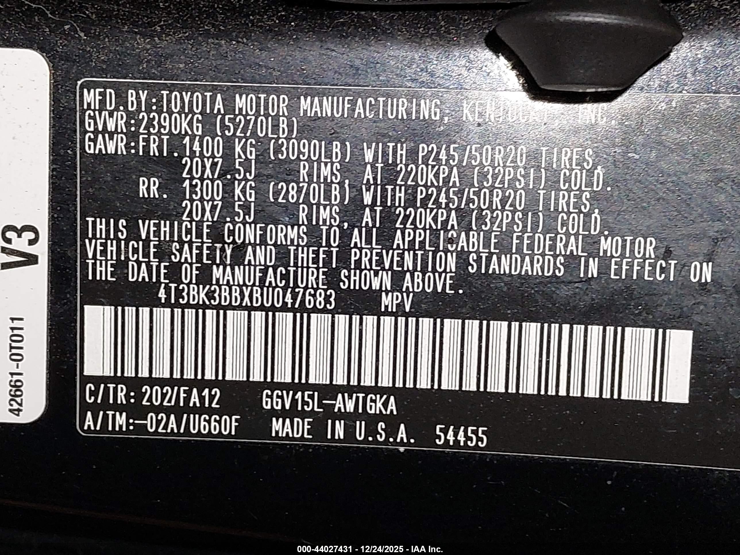 TOYOTA VENZA image 9