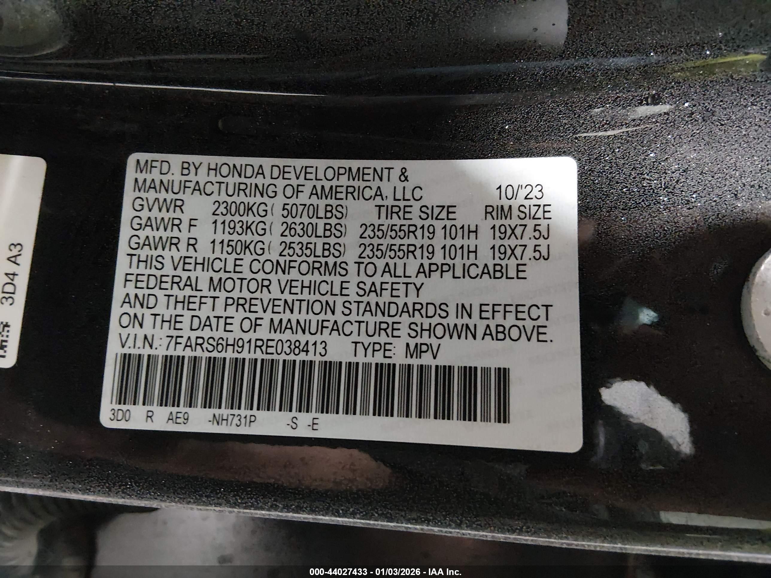 HONDA CR-V image 9