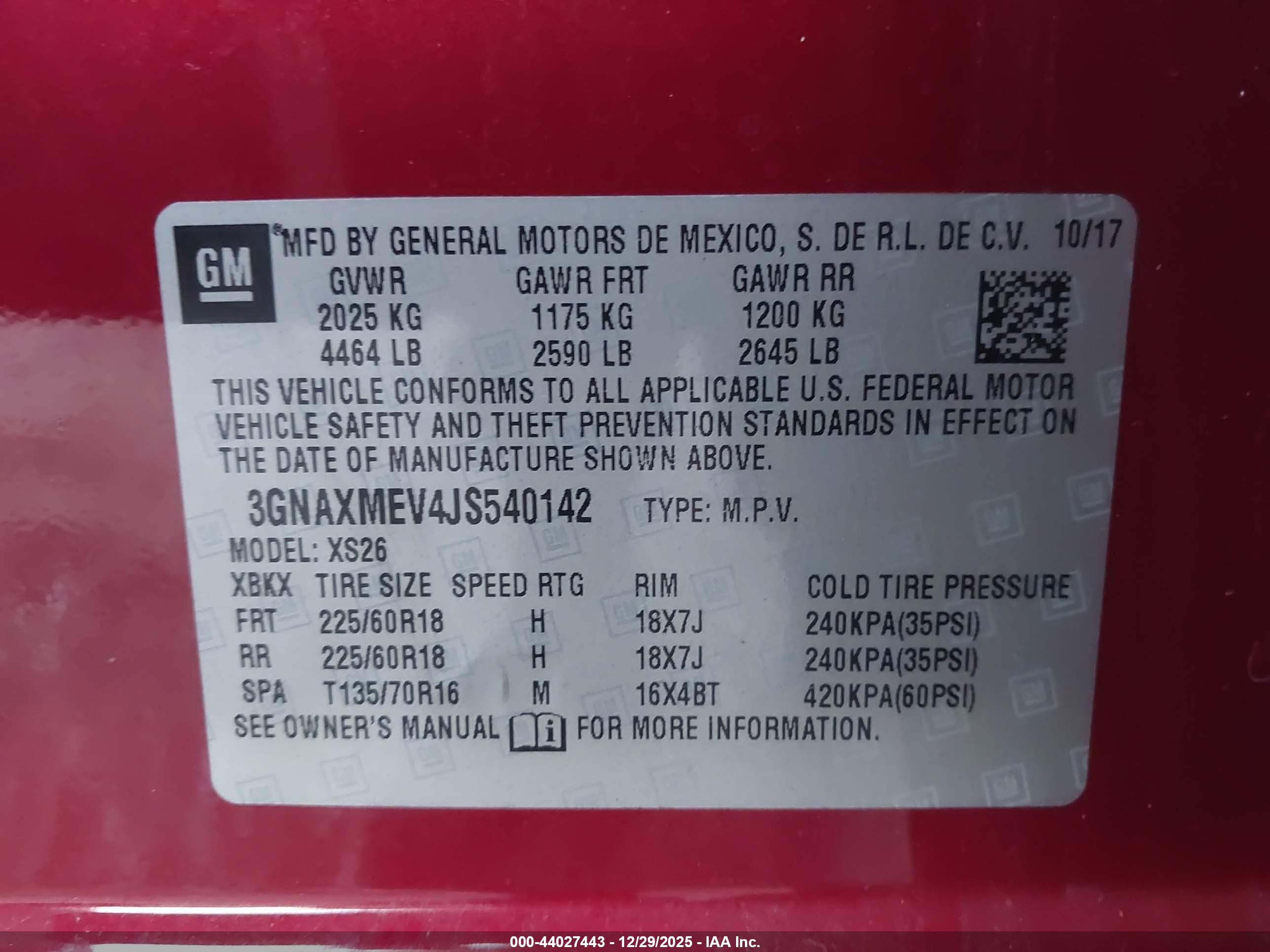 CHEVROLET EQUINOX image 9