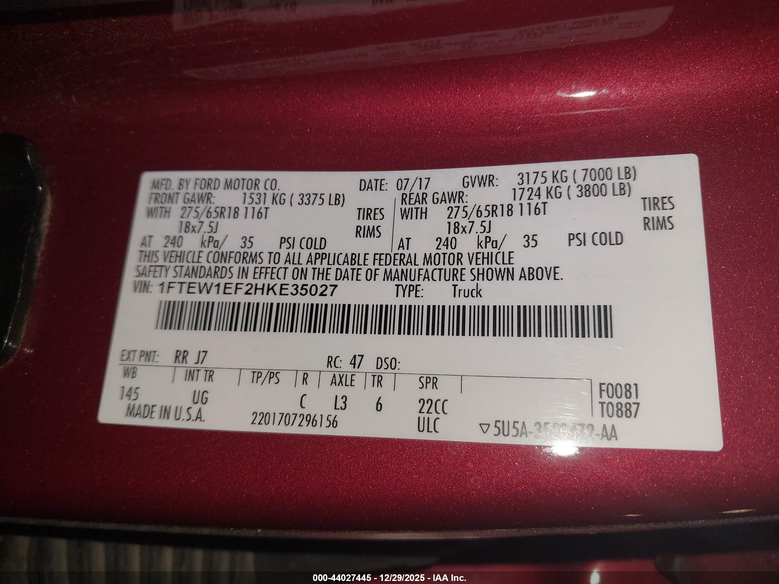 FORD F-150 image 9