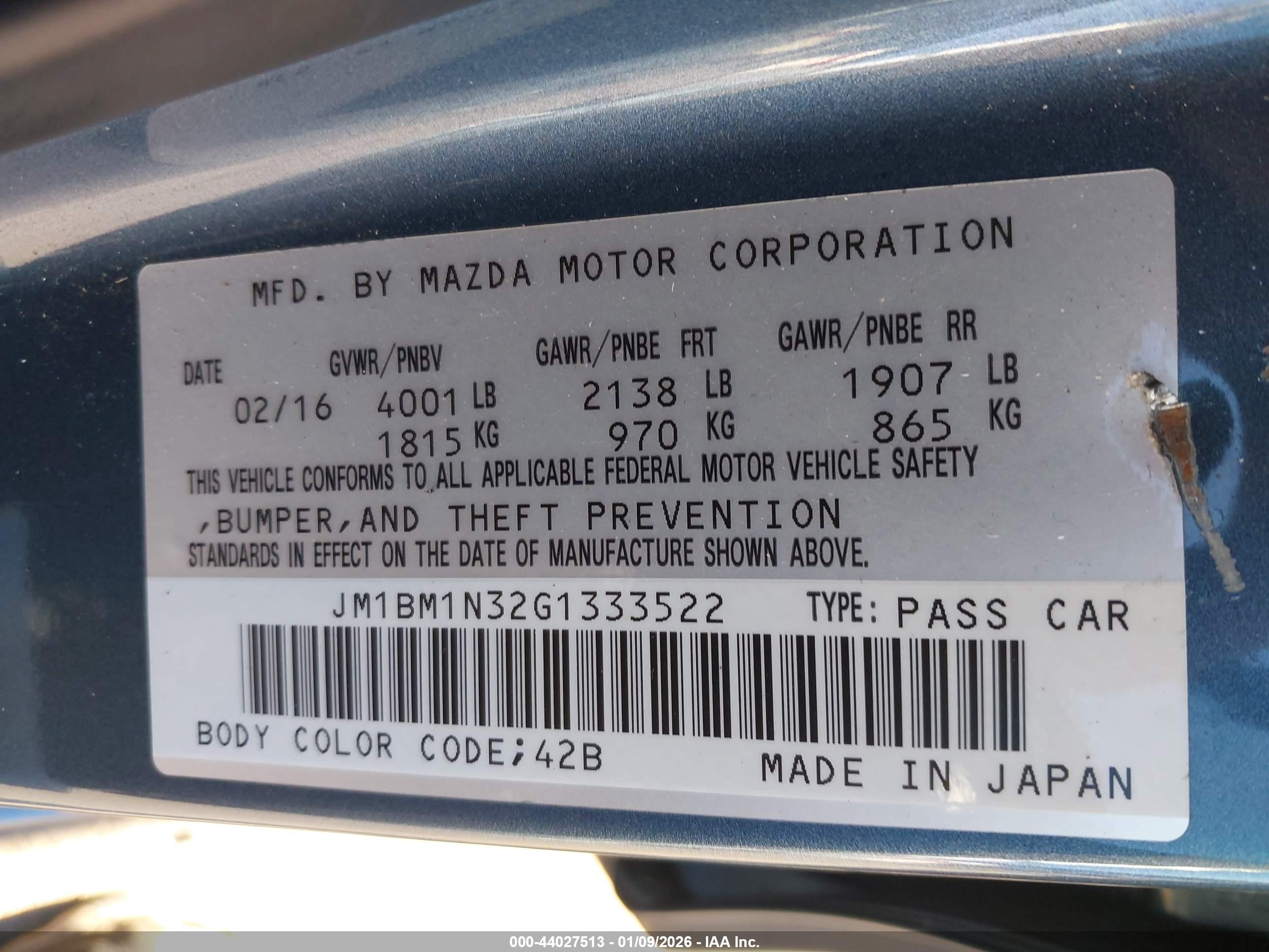 MAZDA MAZDA3 image 9