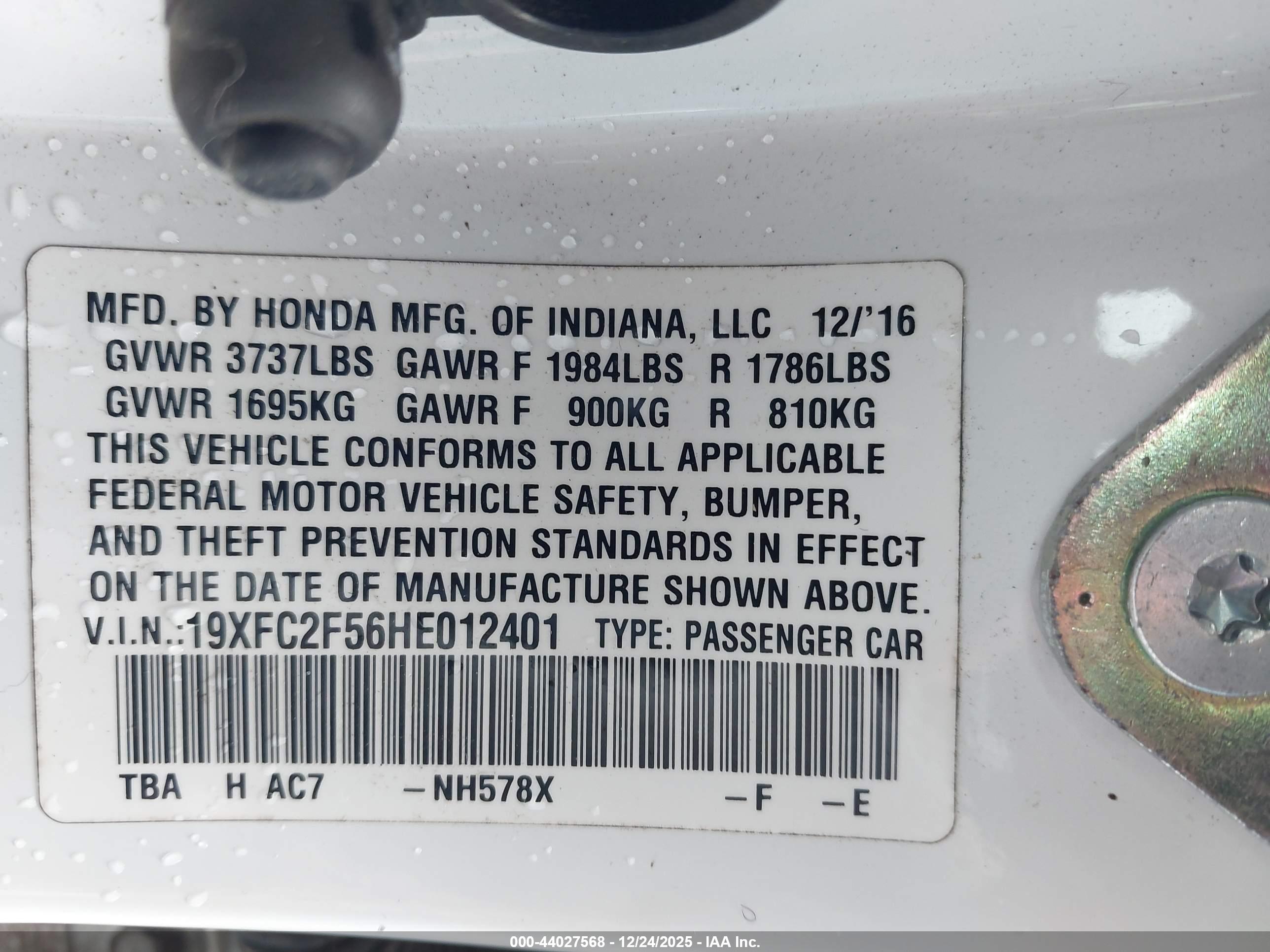 HONDA CIVIC image 9
