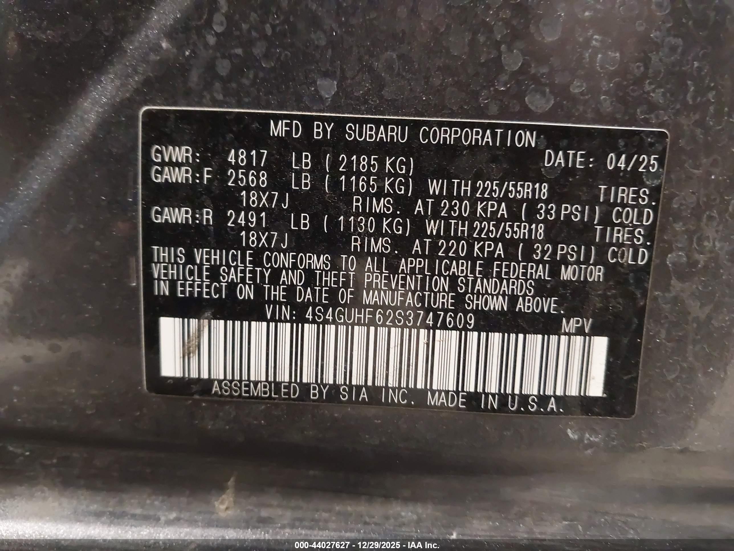 SUBARU CROSSTREK image 9