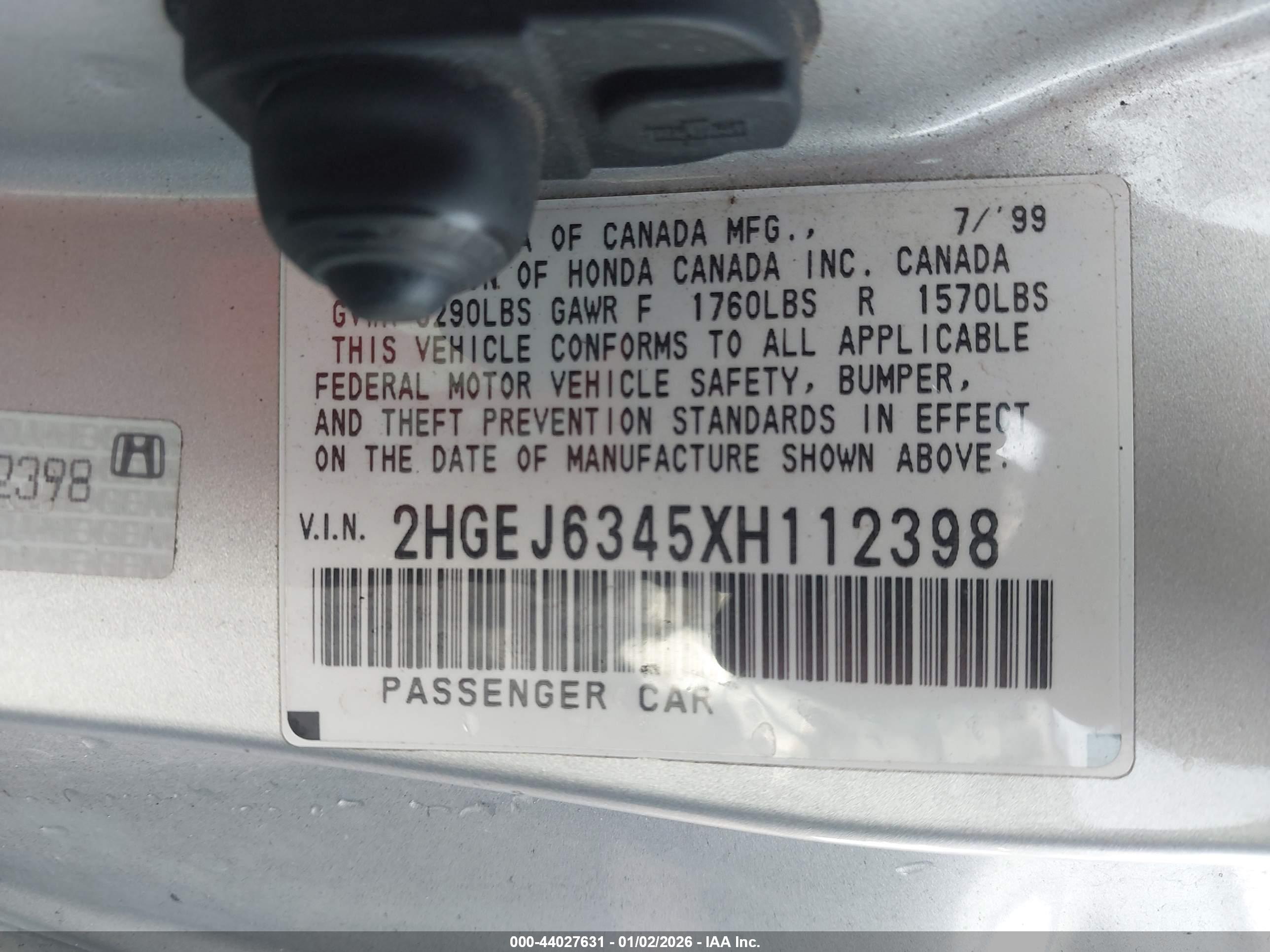 HONDA CIVIC image 9