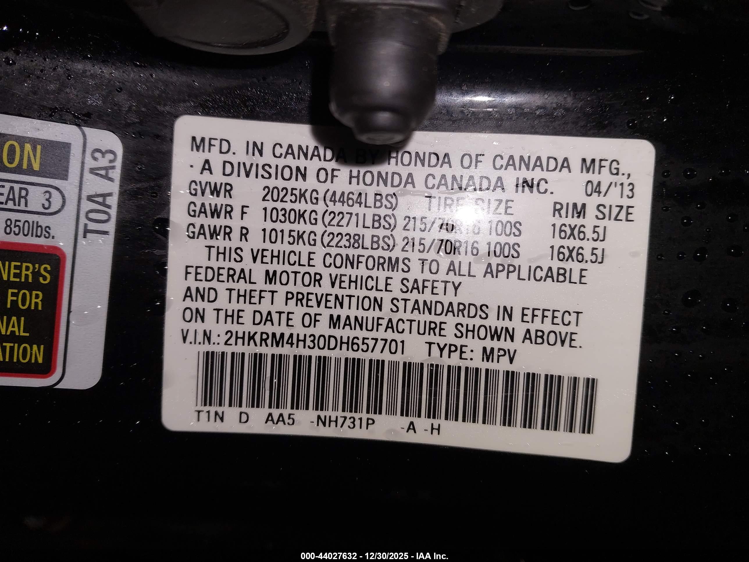 HONDA CR-V image 9