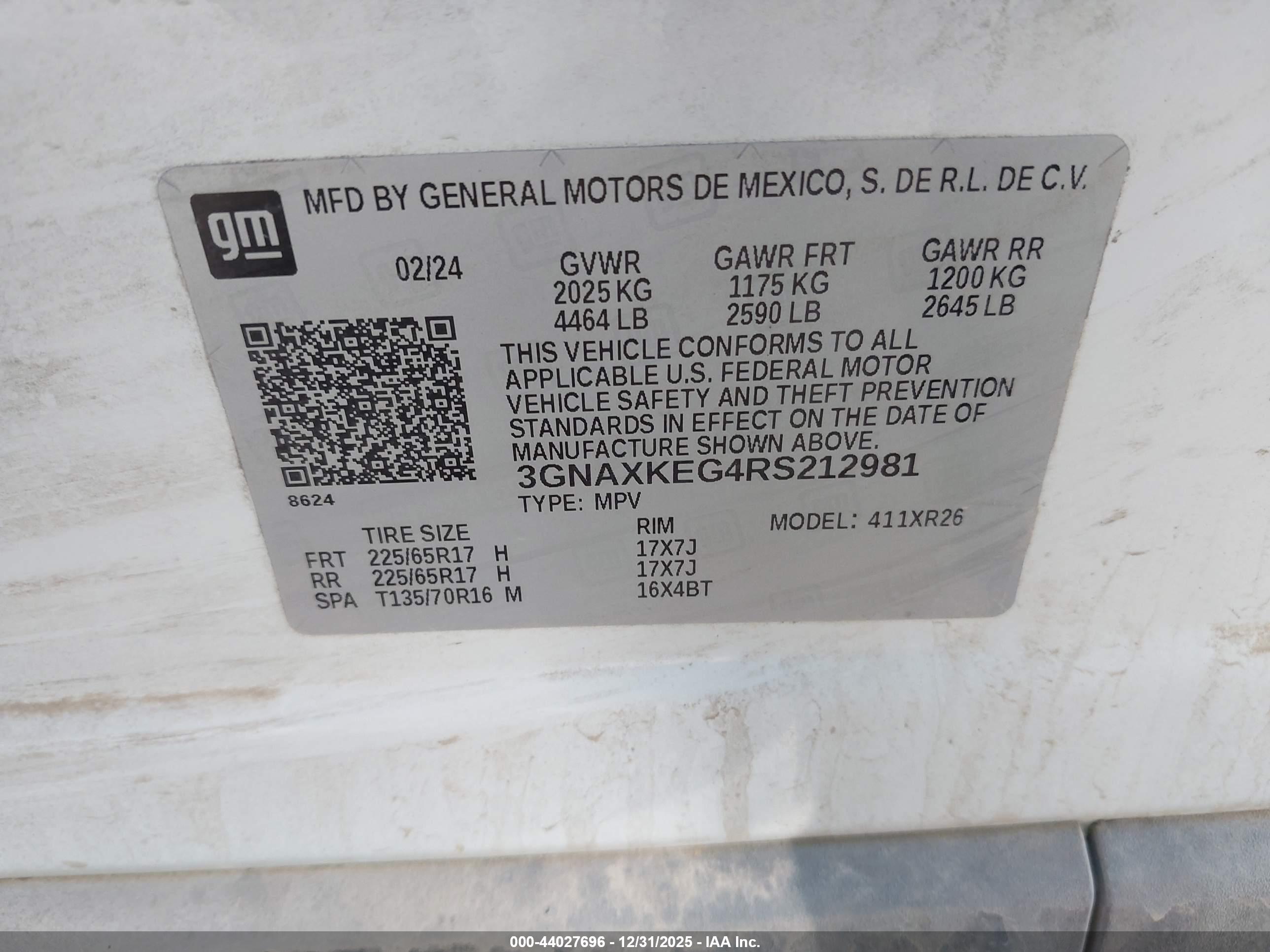 CHEVROLET EQUINOX image 9