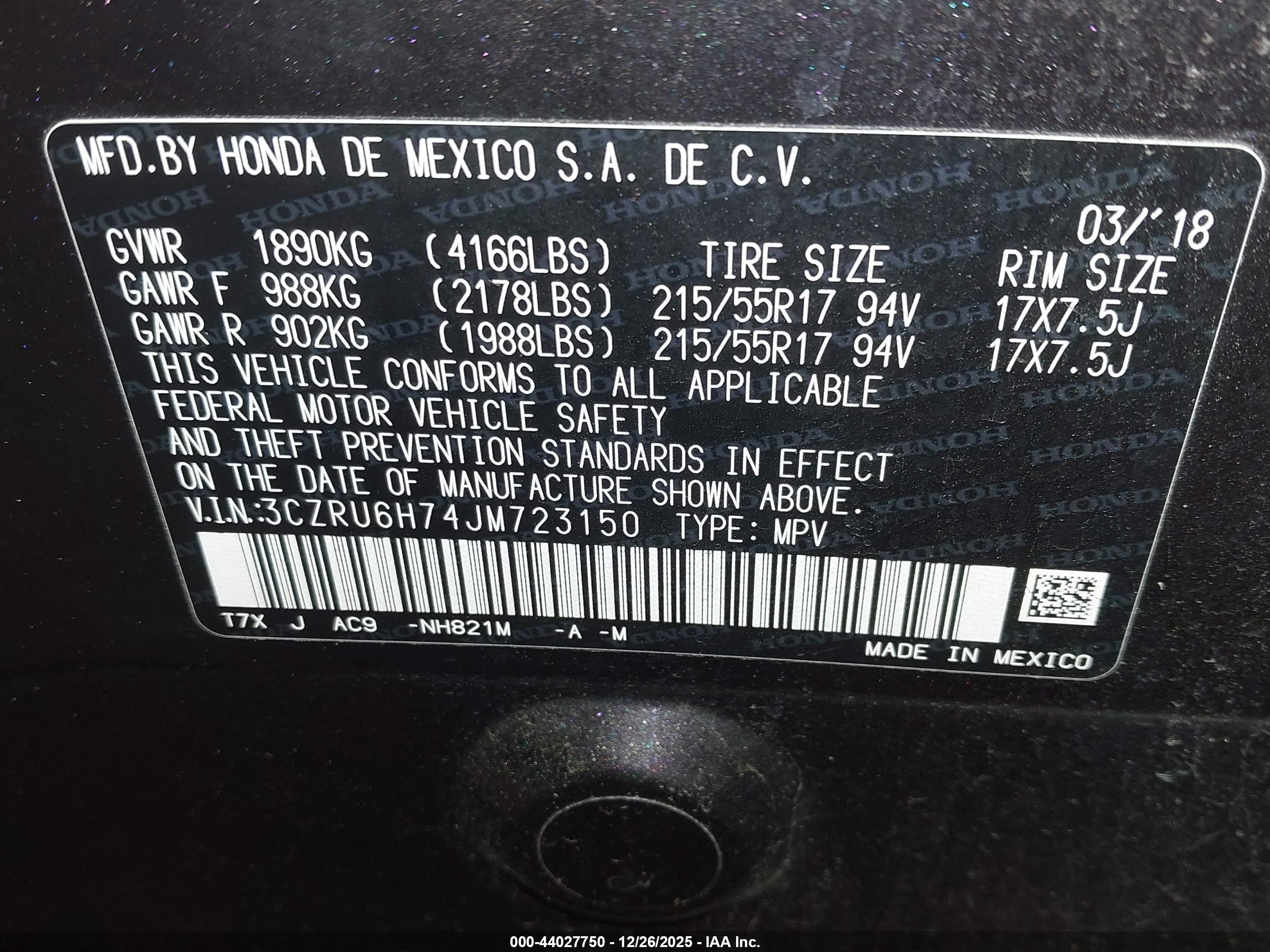 HONDA HR-V image 9