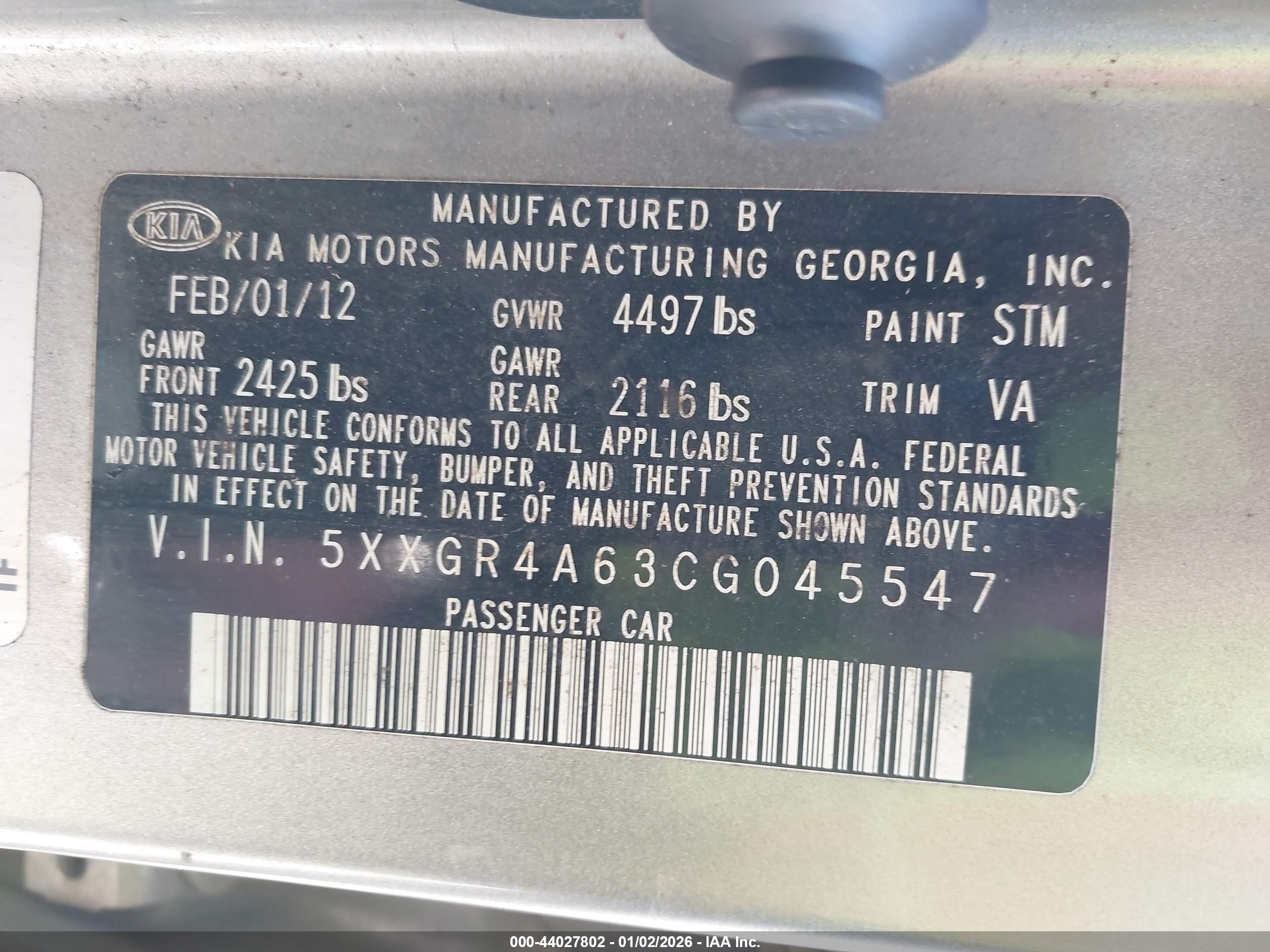 KIA OPTIMA image 9