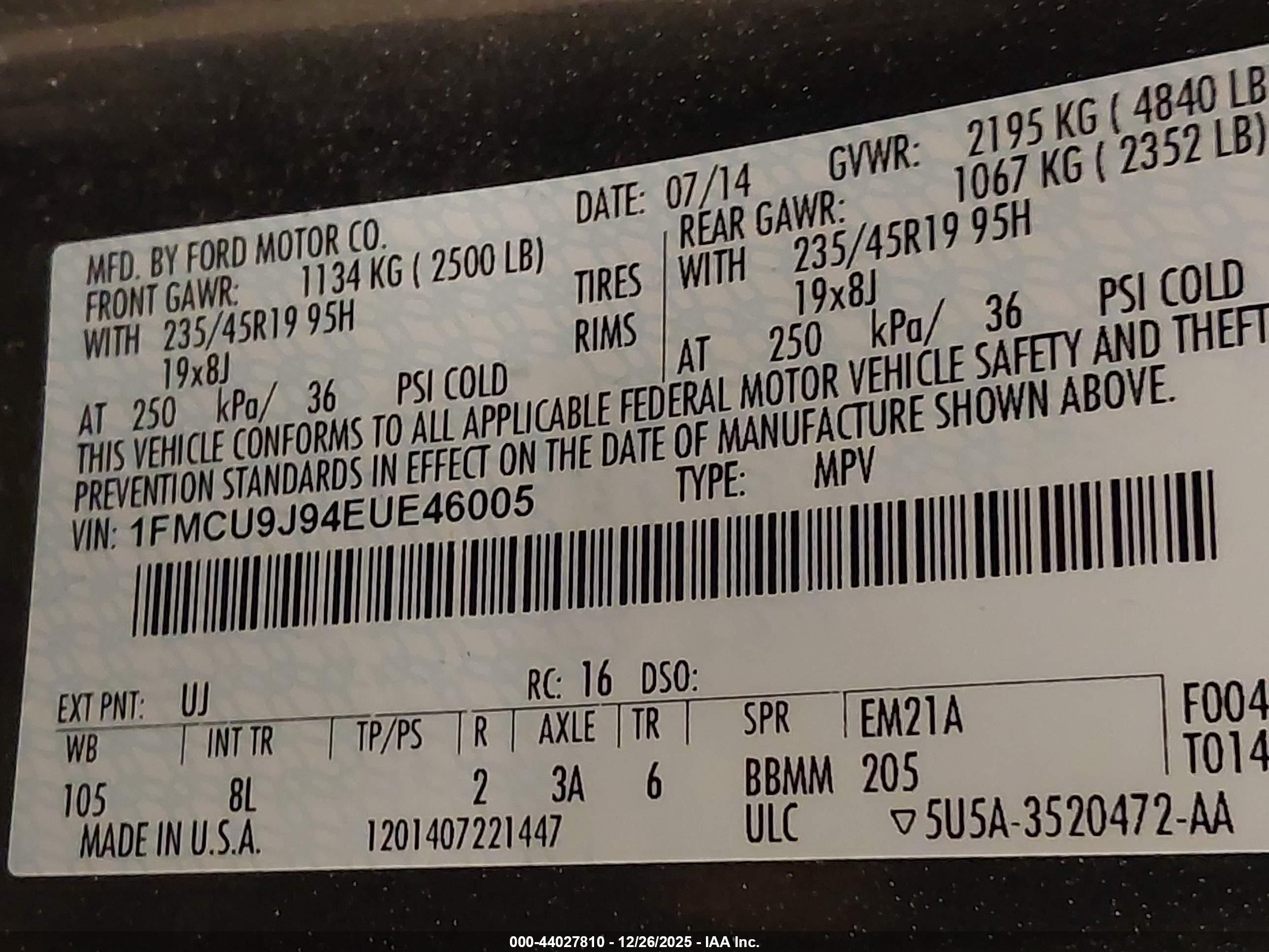 FORD ESCAPE image 9