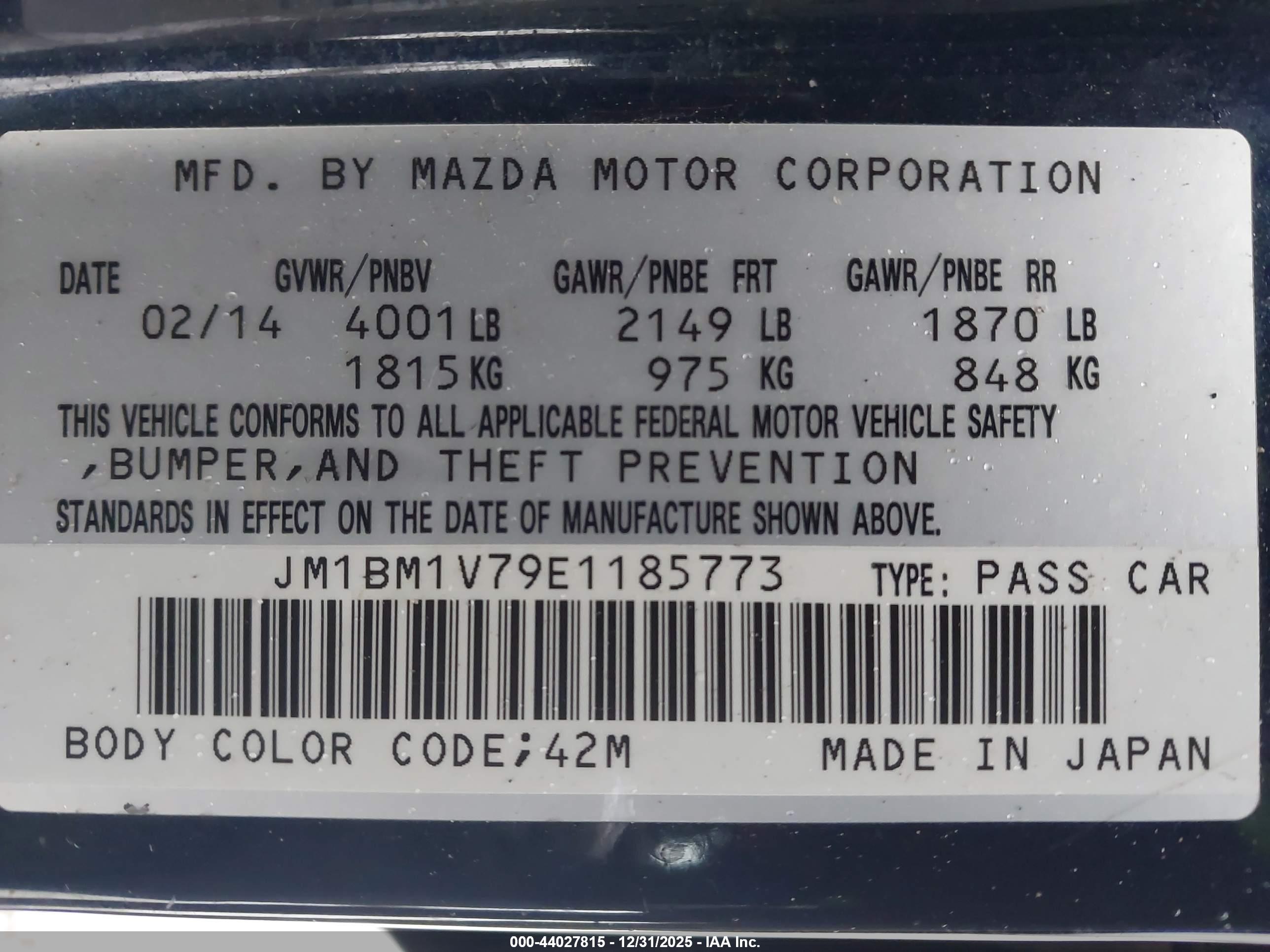 MAZDA MAZDA3 image 9