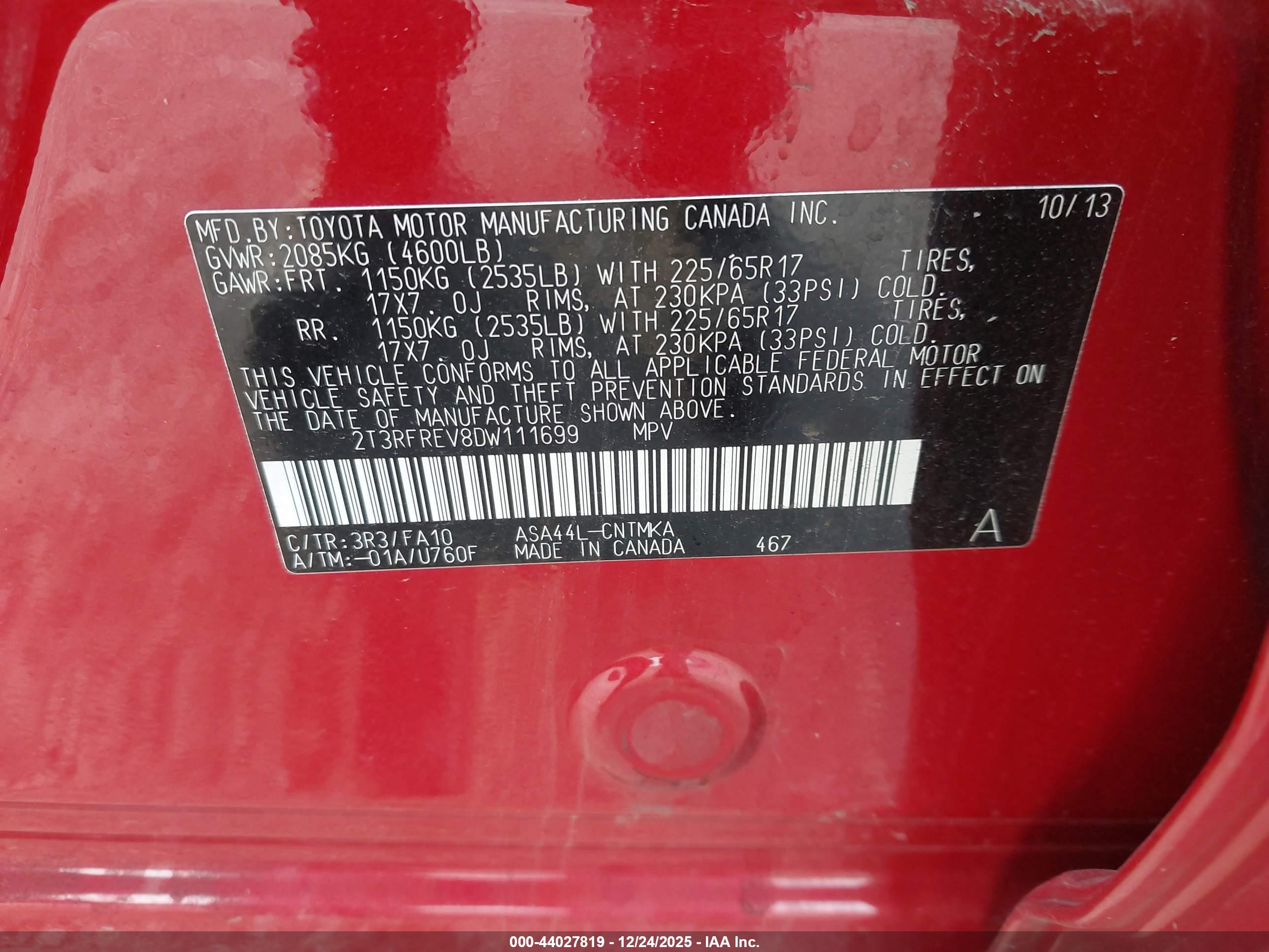 TOYOTA RAV4 image 9