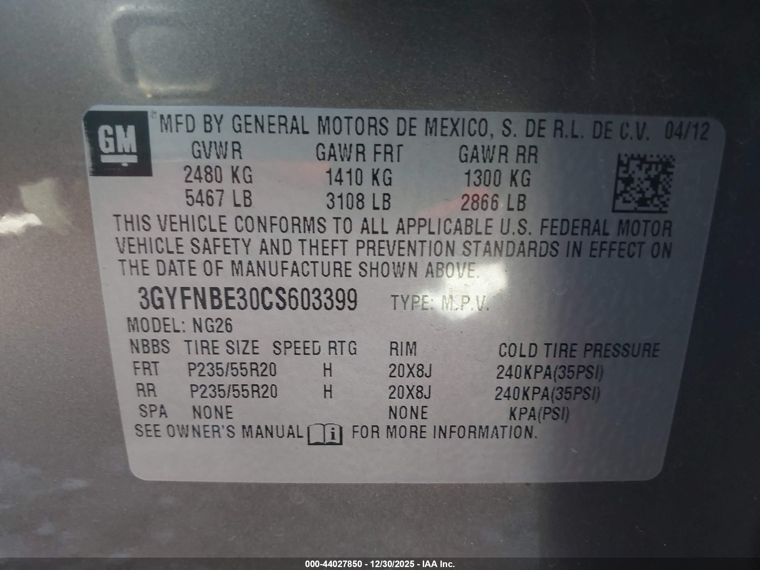 CADILLAC SRX image 9
