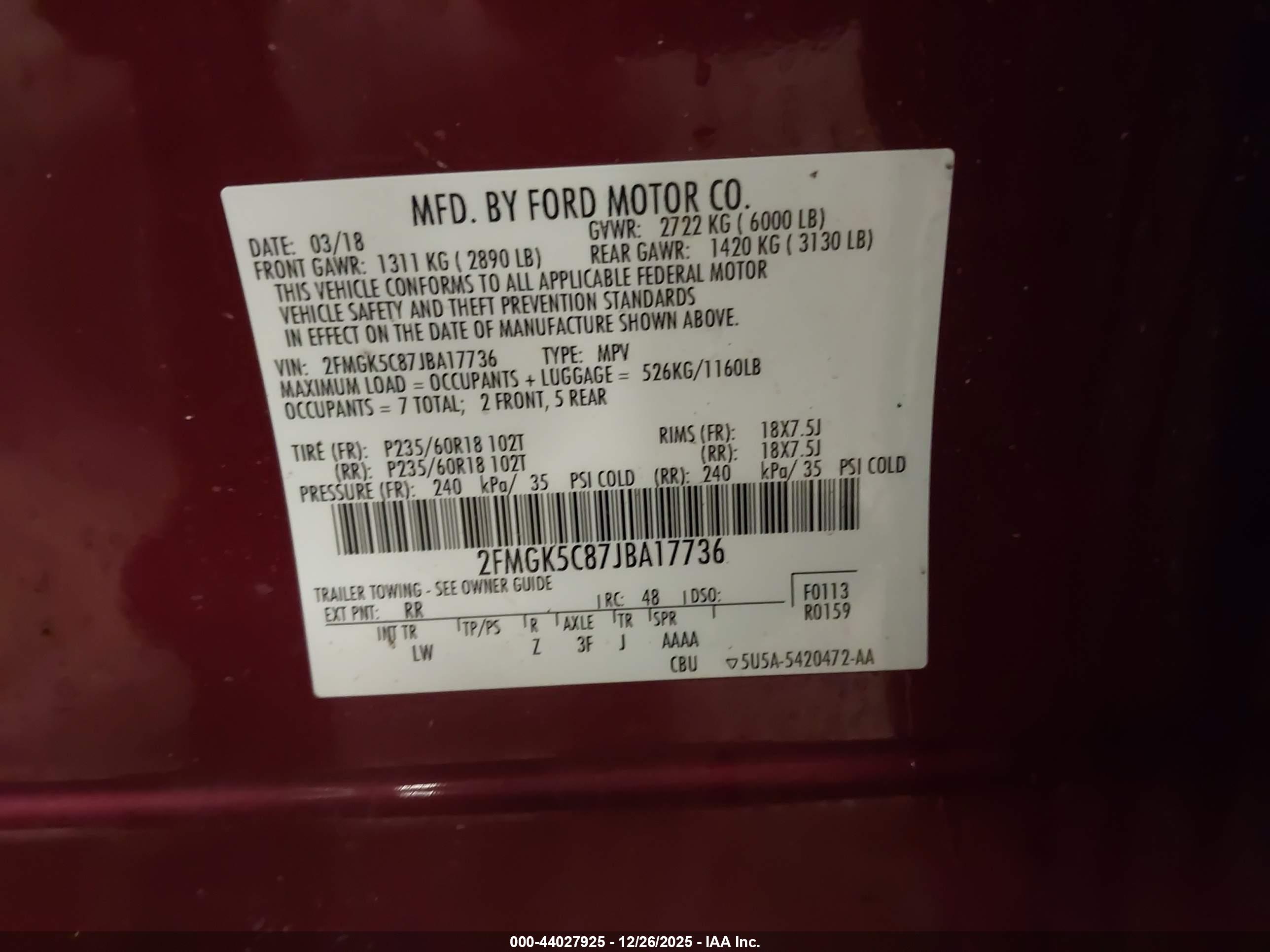 FORD FLEX image 9