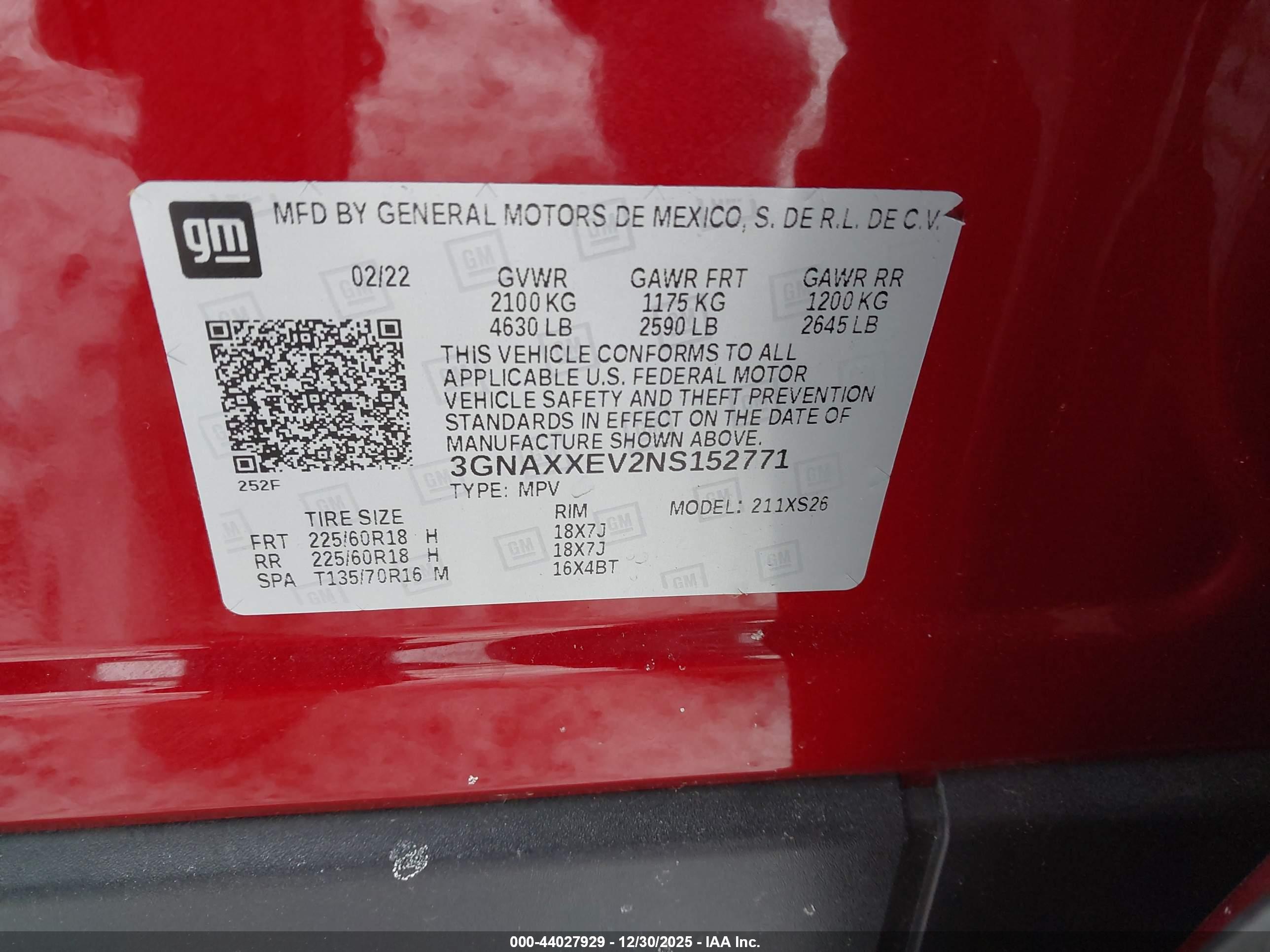 CHEVROLET EQUINOX image 9