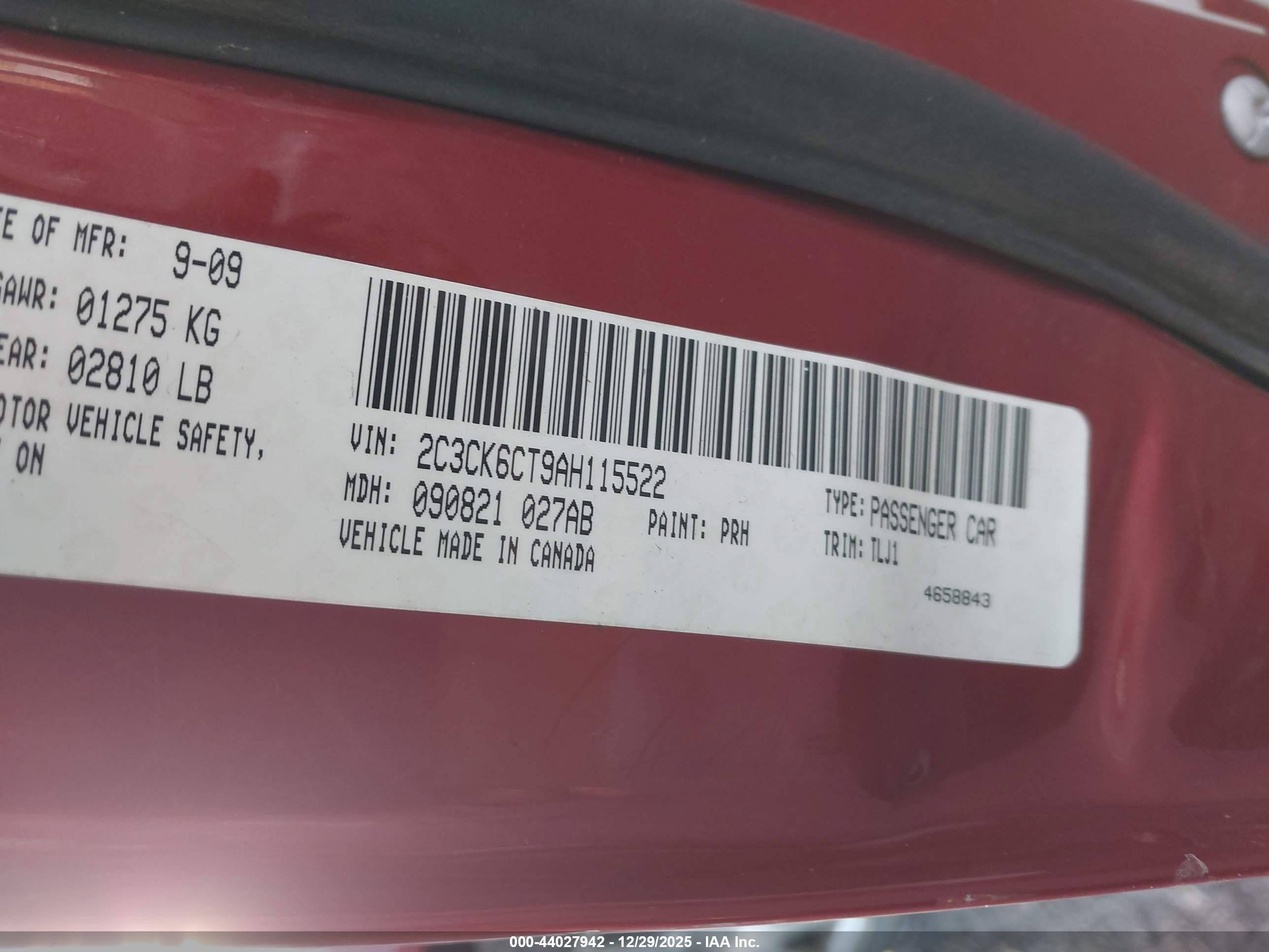 CHRYSLER 300C image 9