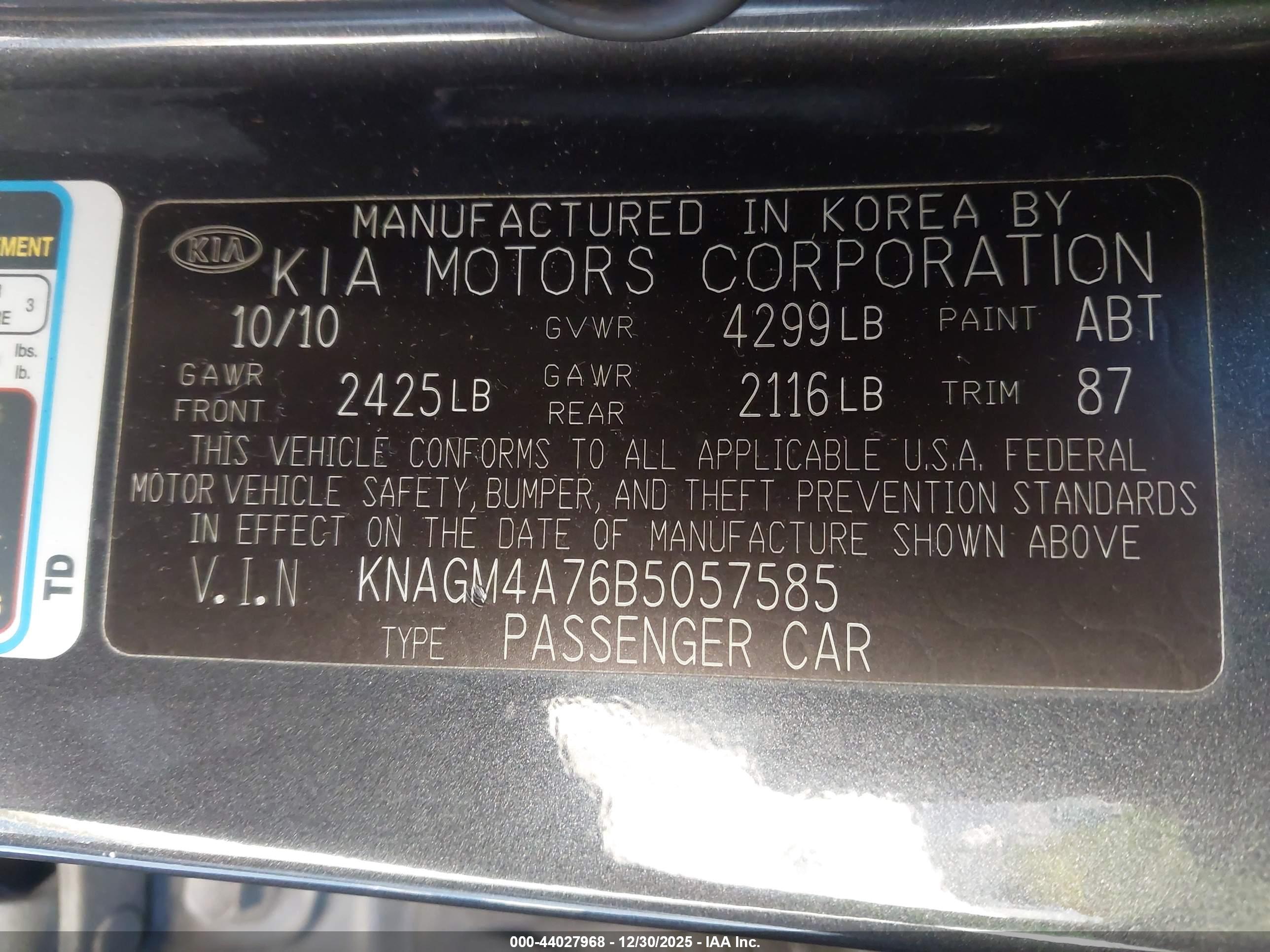 KIA OPTIMA image 9