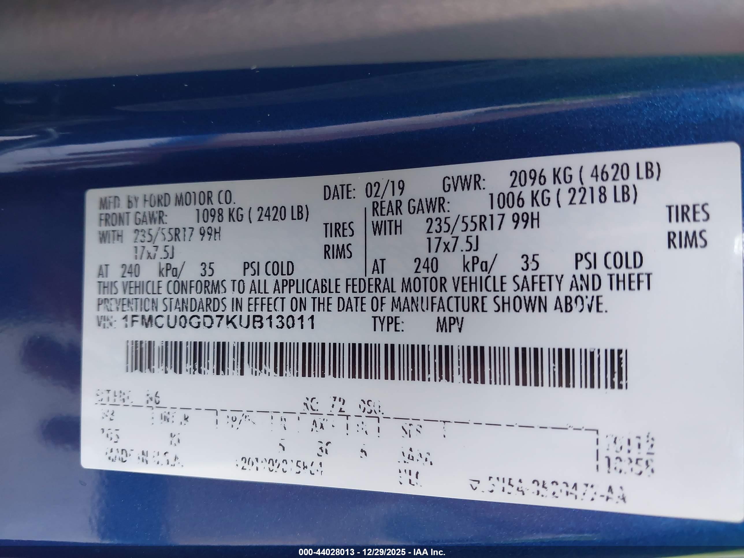 FORD ESCAPE image 9