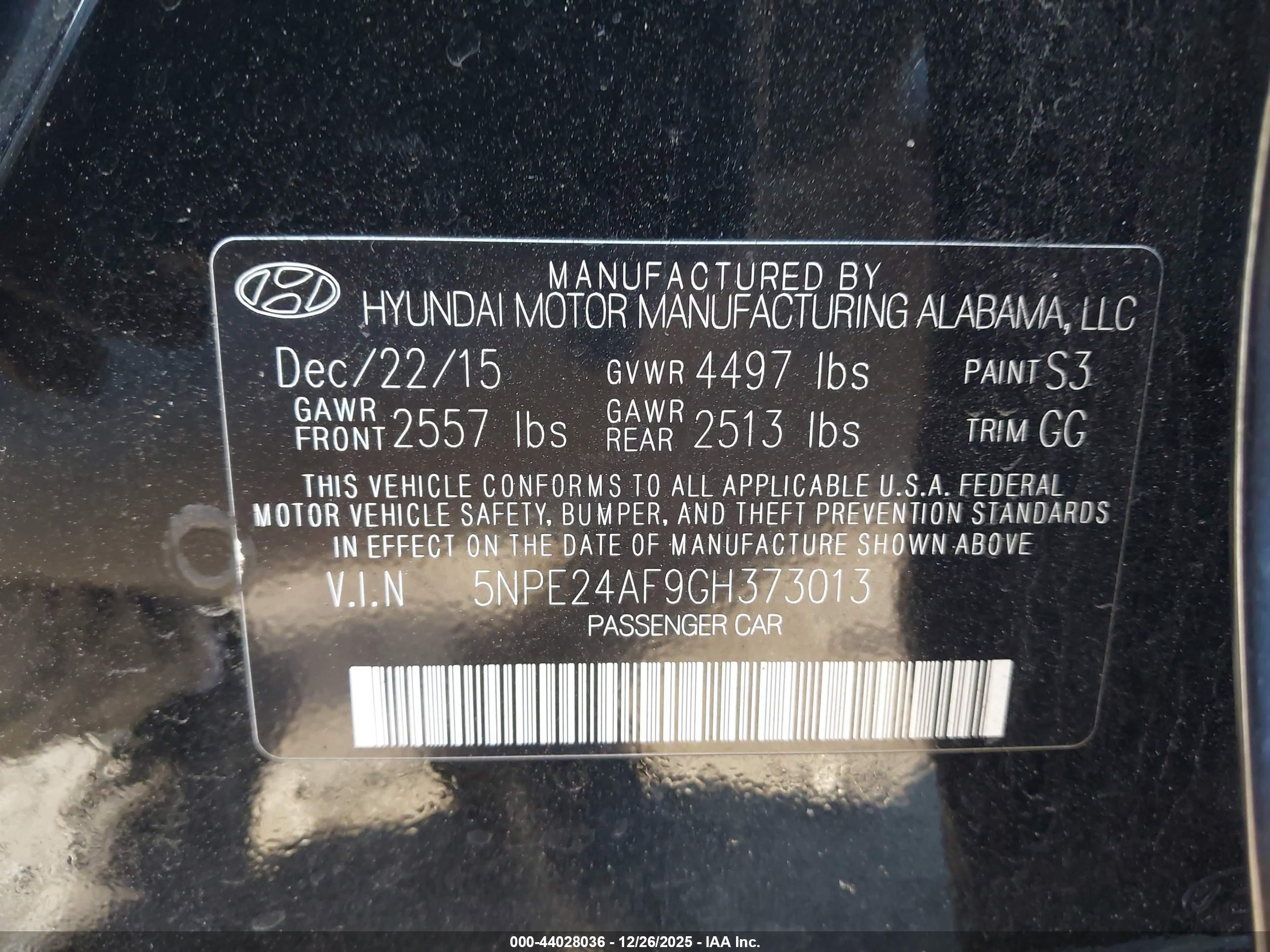 HYUNDAI SONATA image 9