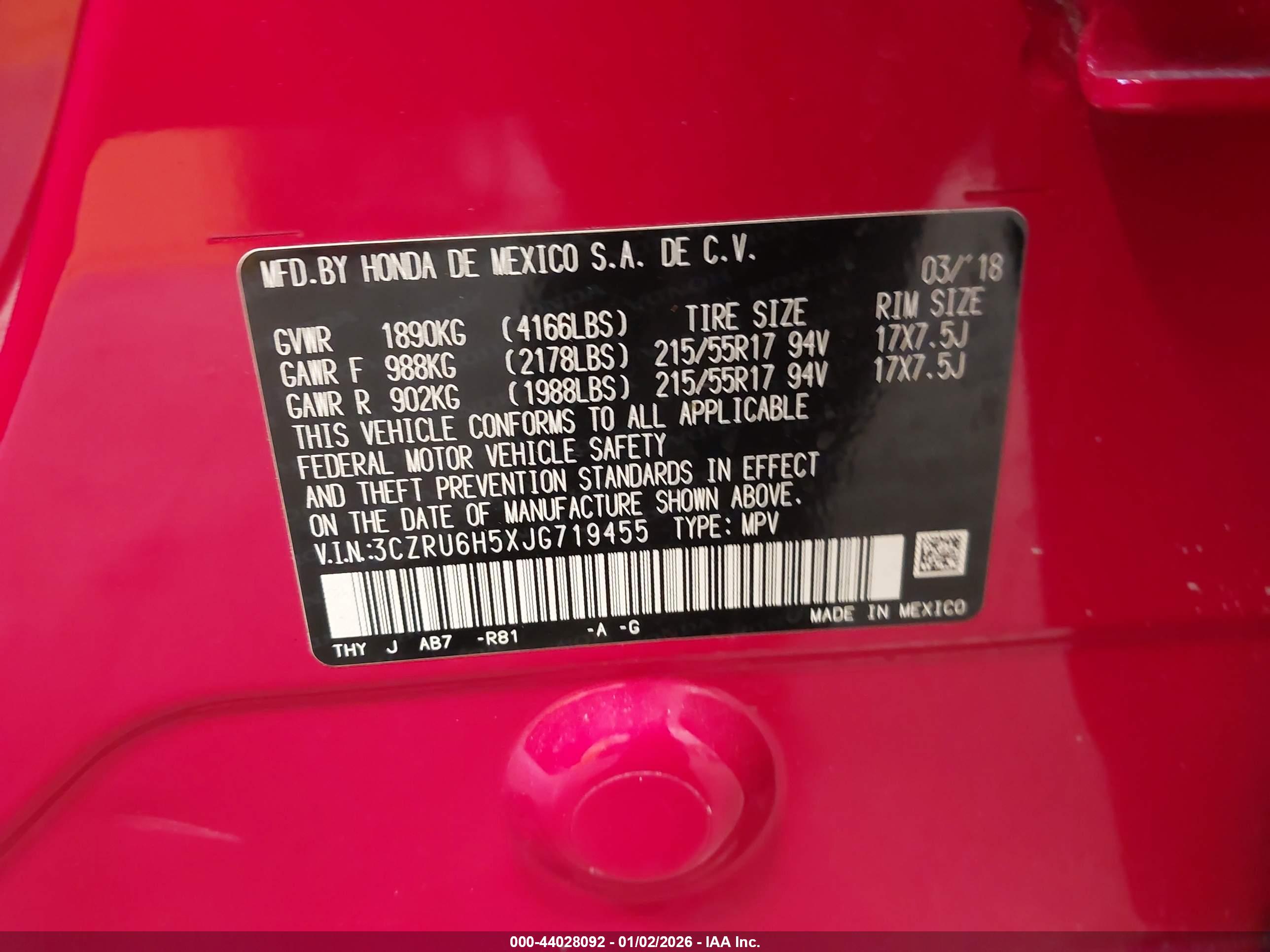 HONDA HR-V image 9