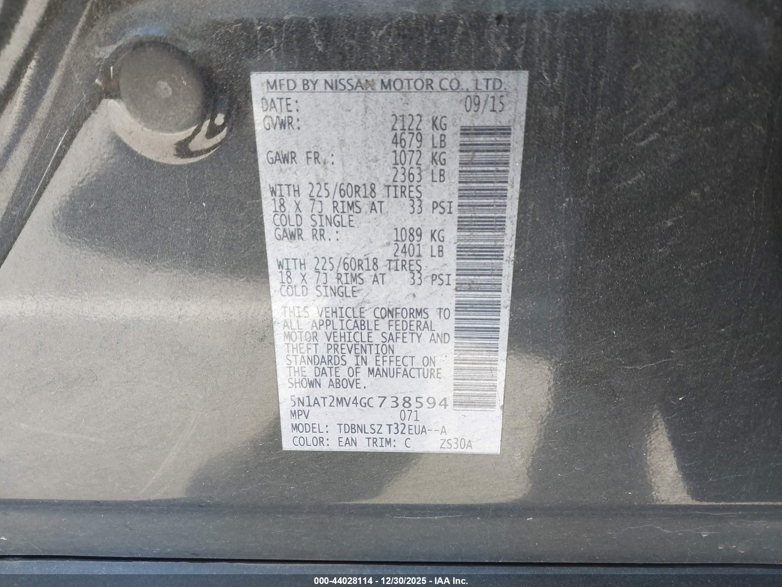 NISSAN ROGUE image 9