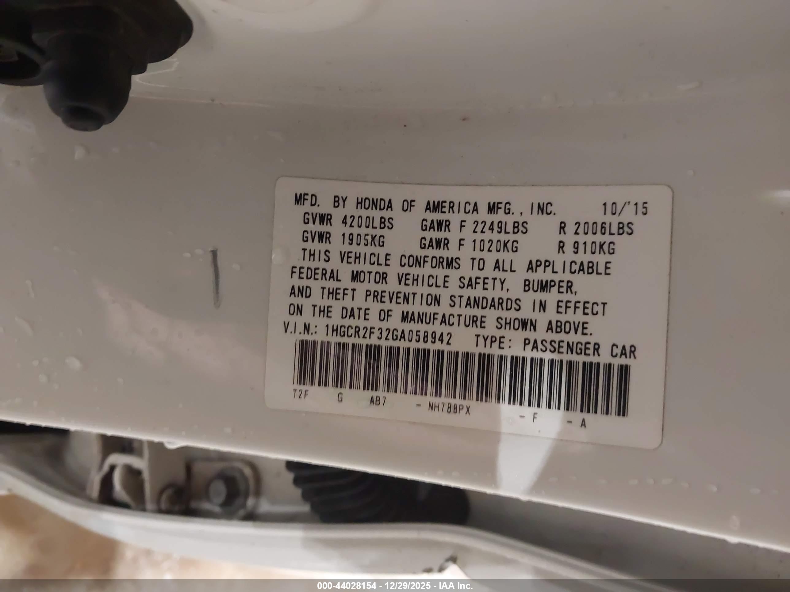 HONDA ACCORD image 9
