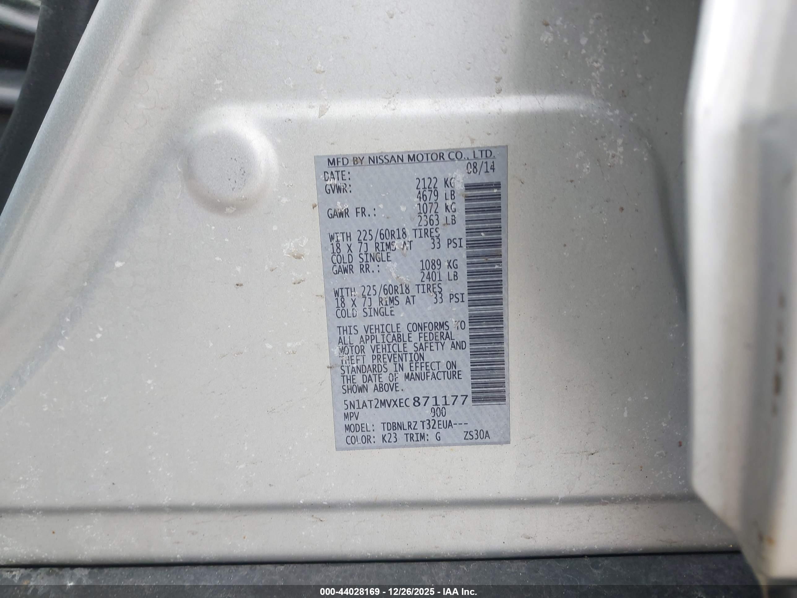 NISSAN ROGUE image 9