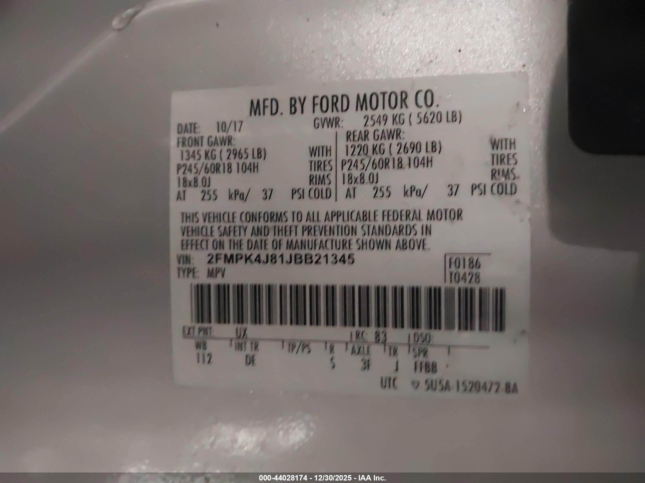 FORD EDGE image 9