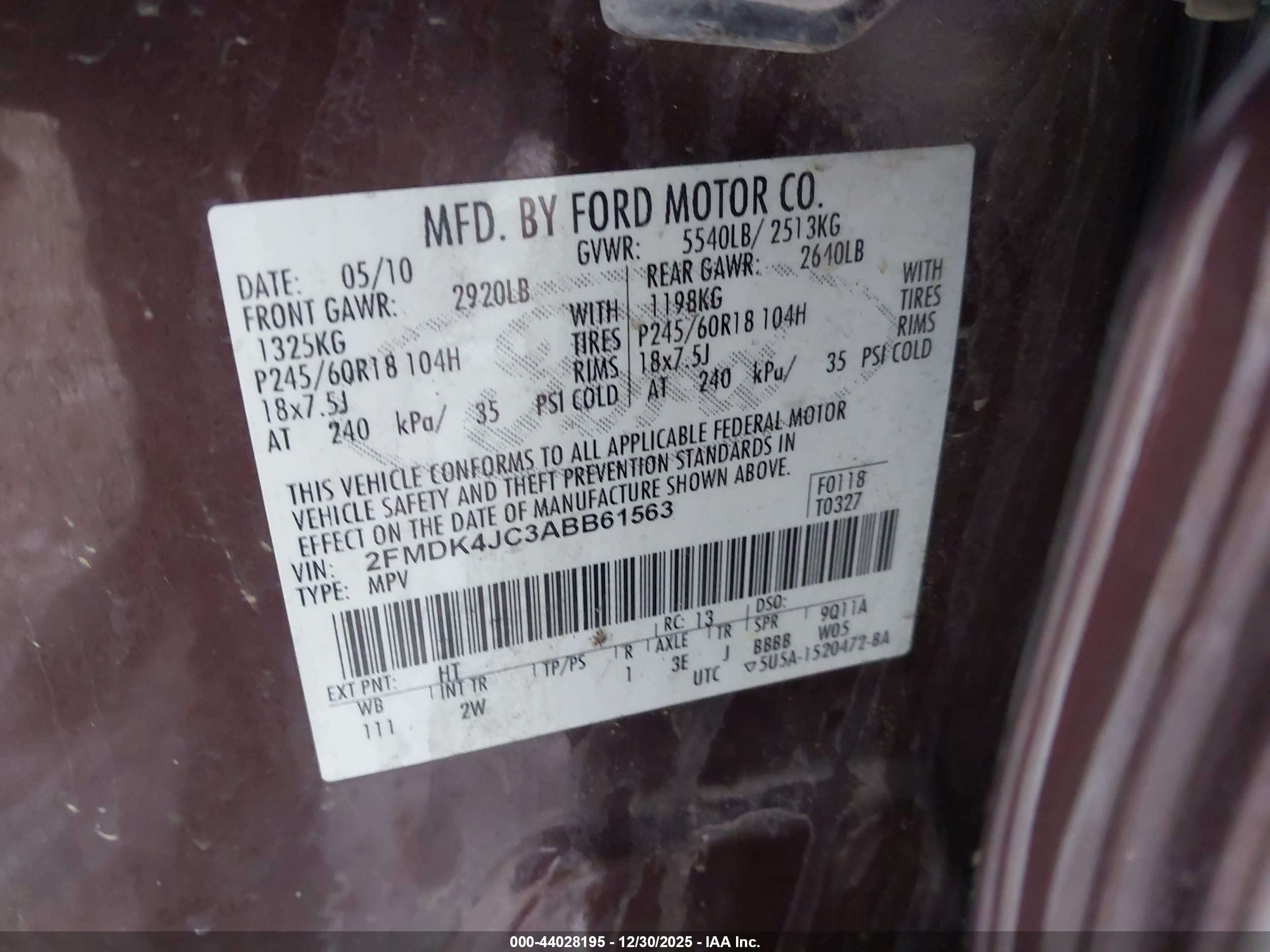 FORD EDGE image 9