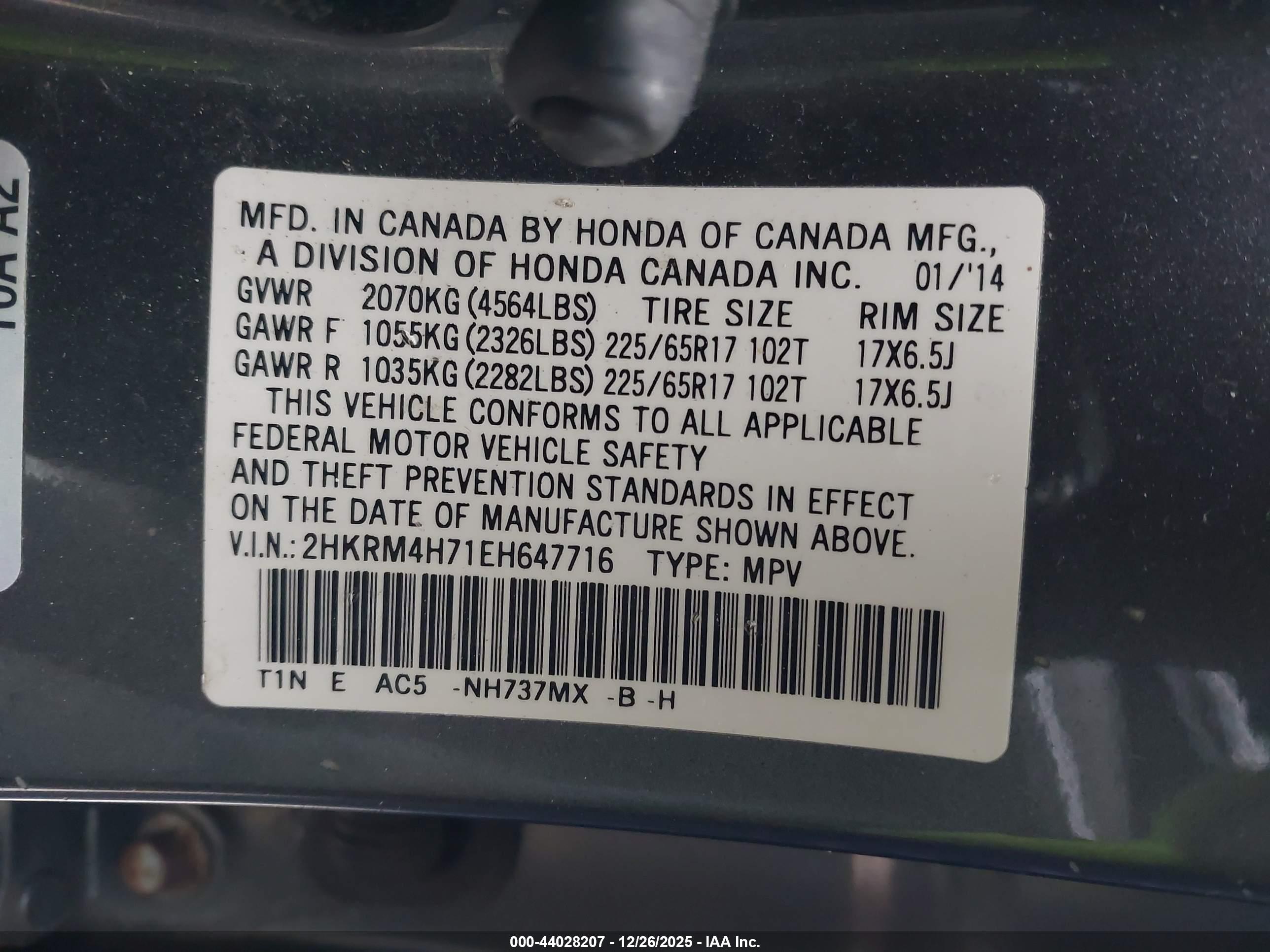 HONDA CR-V image 9