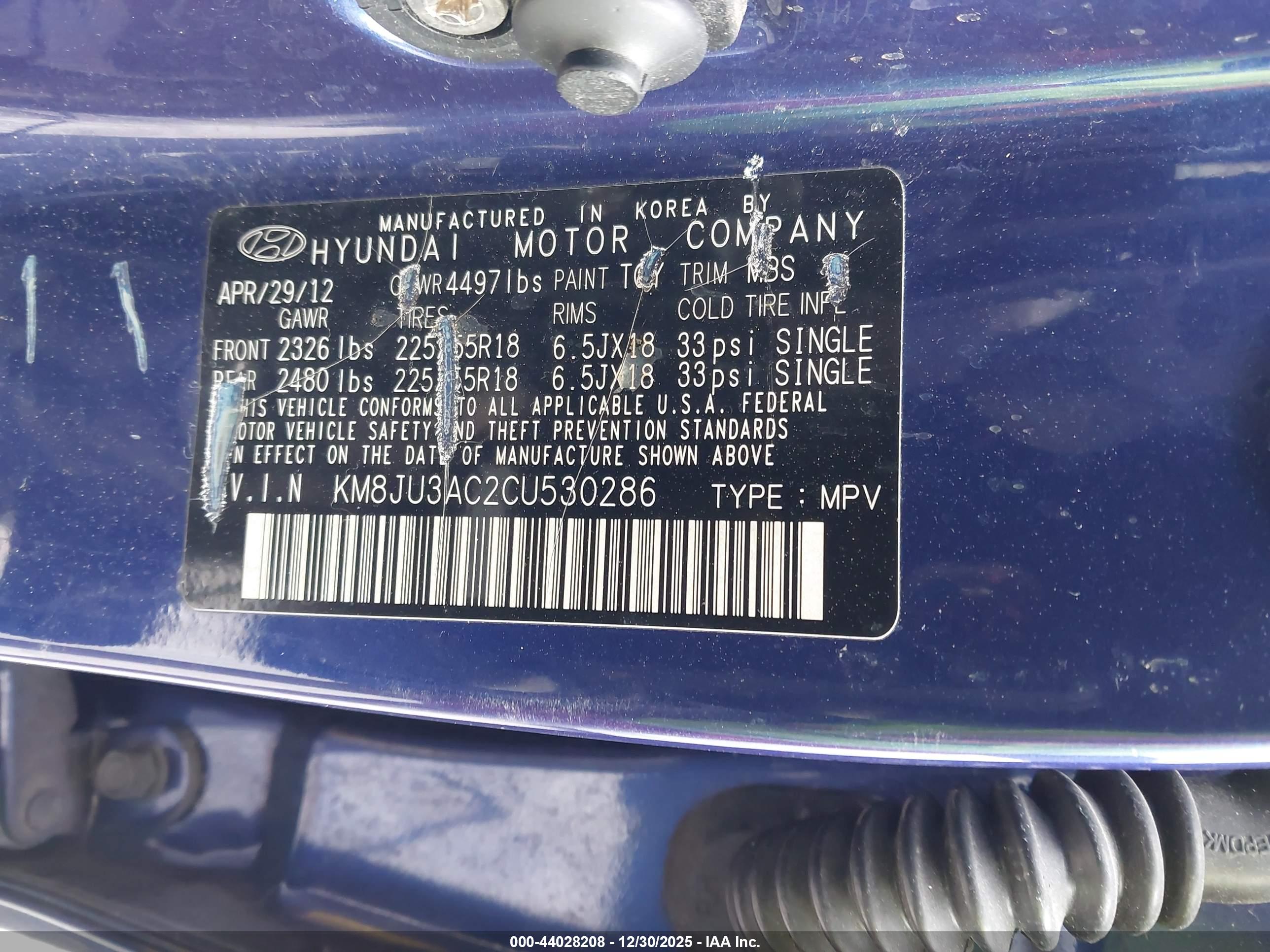 HYUNDAI TUCSON image 9