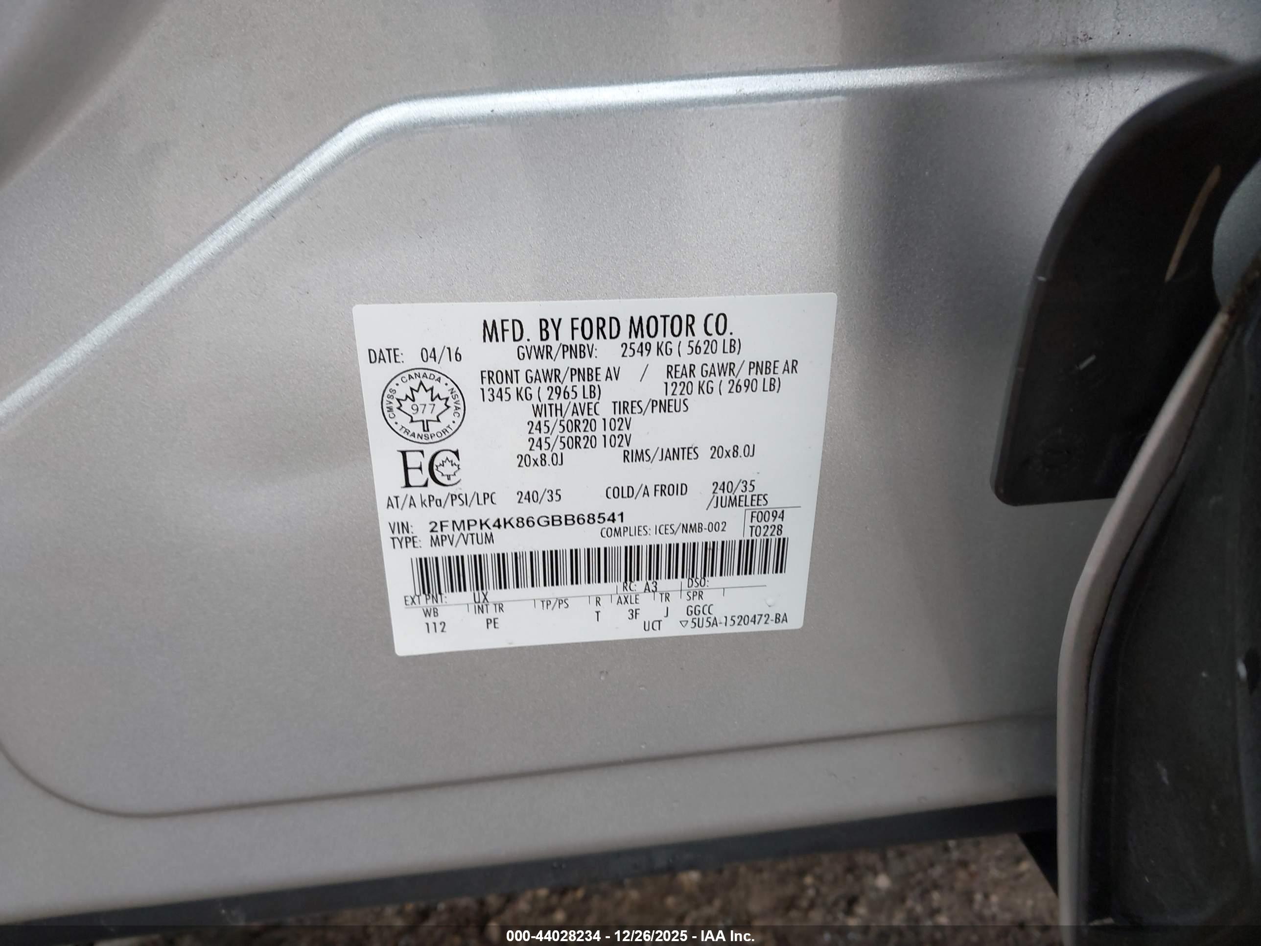 FORD EDGE image 9