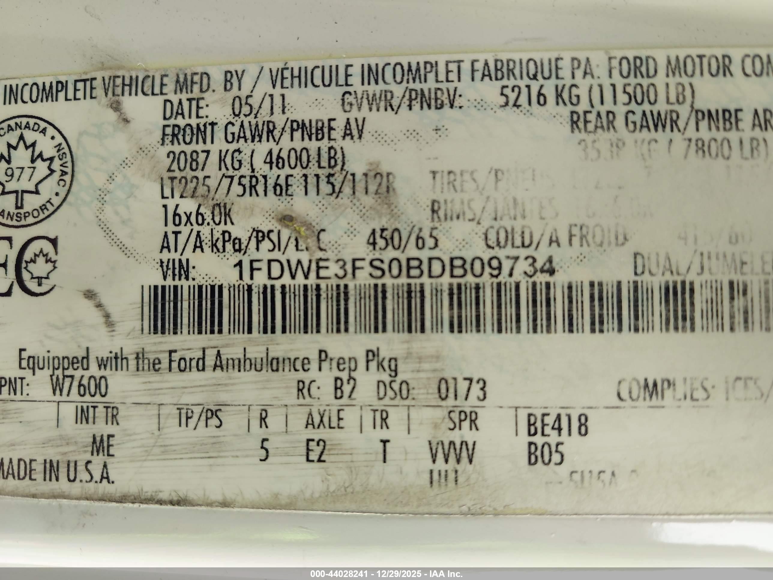 FORD E-350 image 9