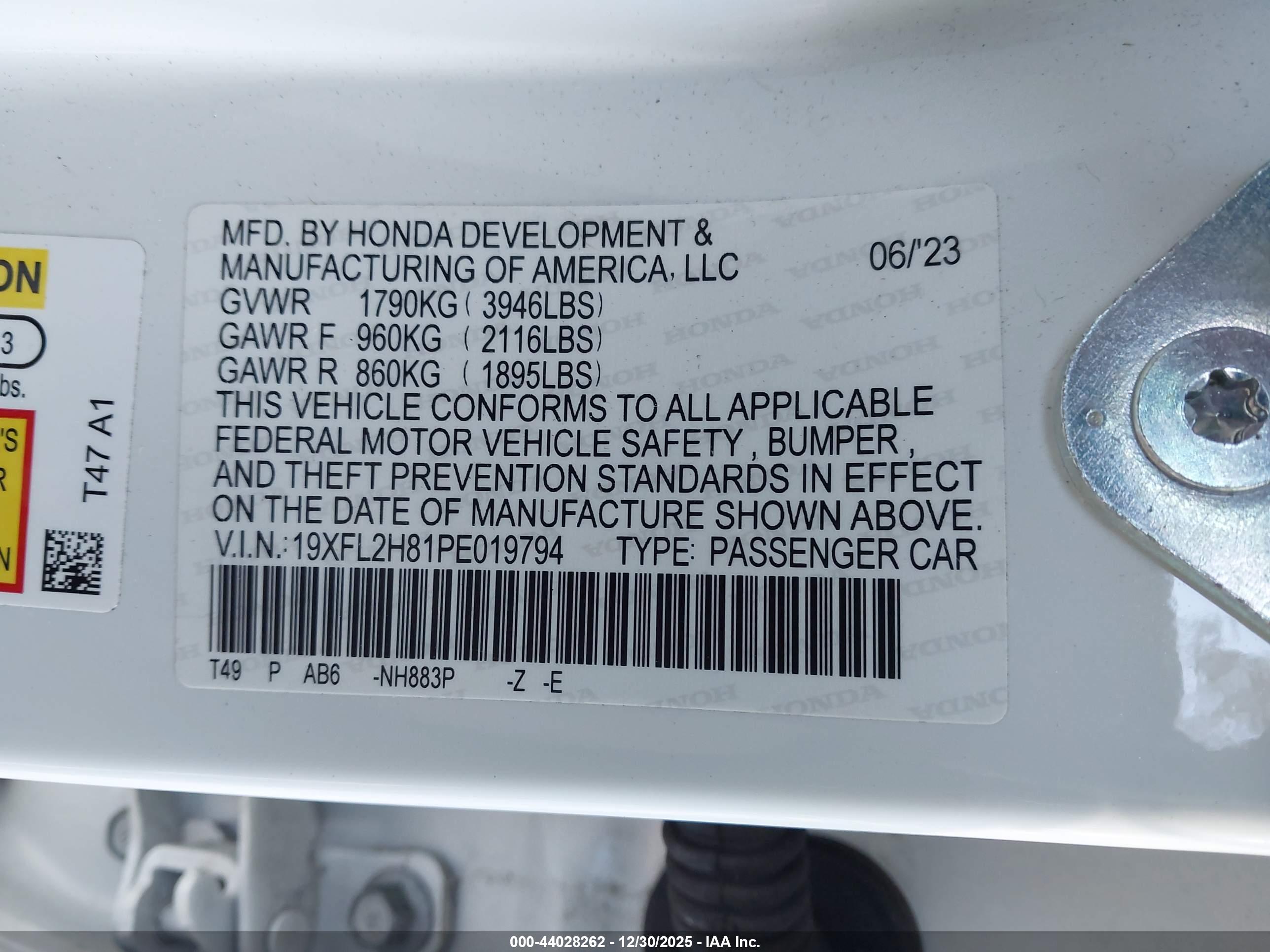 HONDA CIVIC image 9