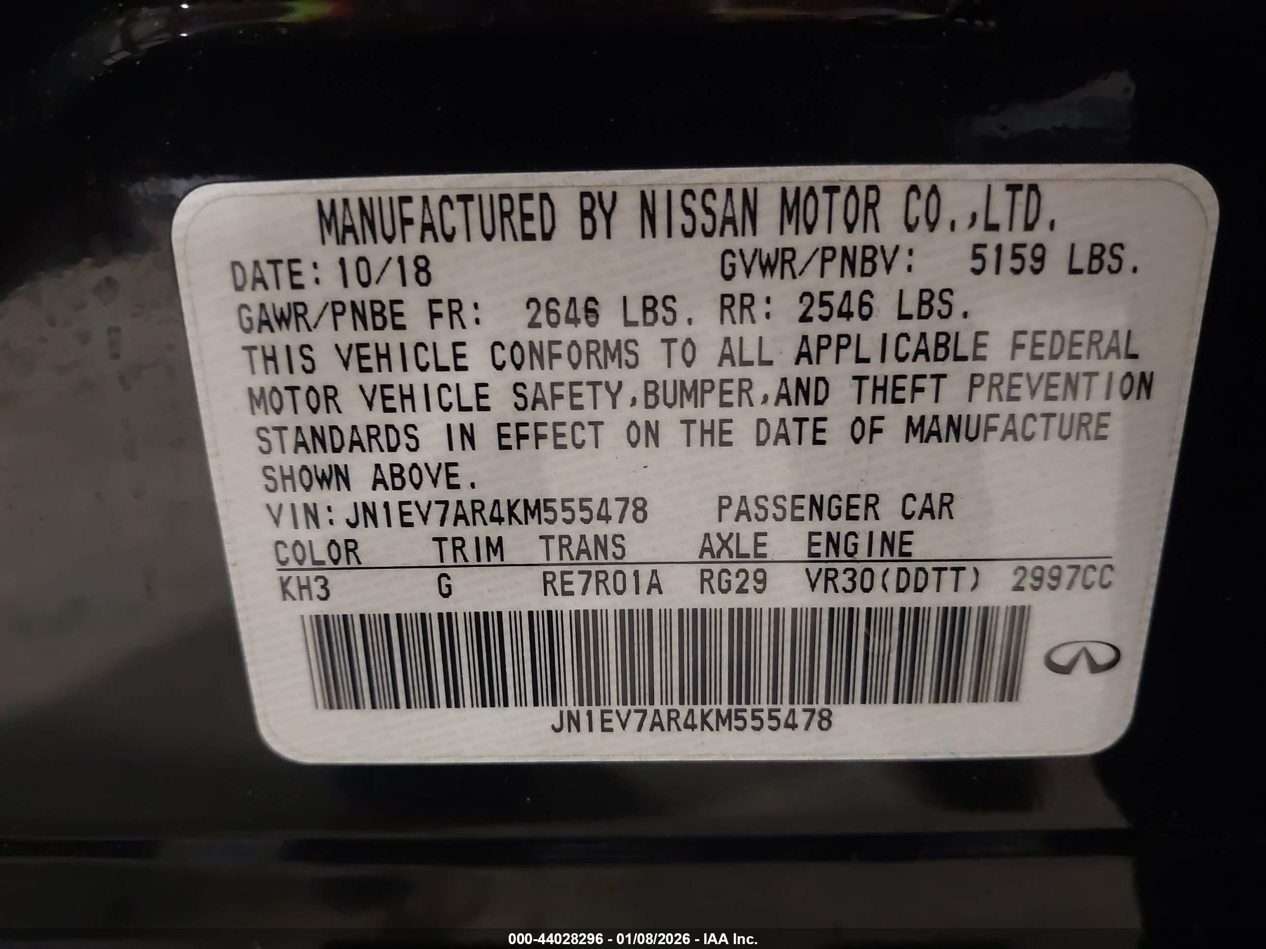 INFINITI Q50 image 9