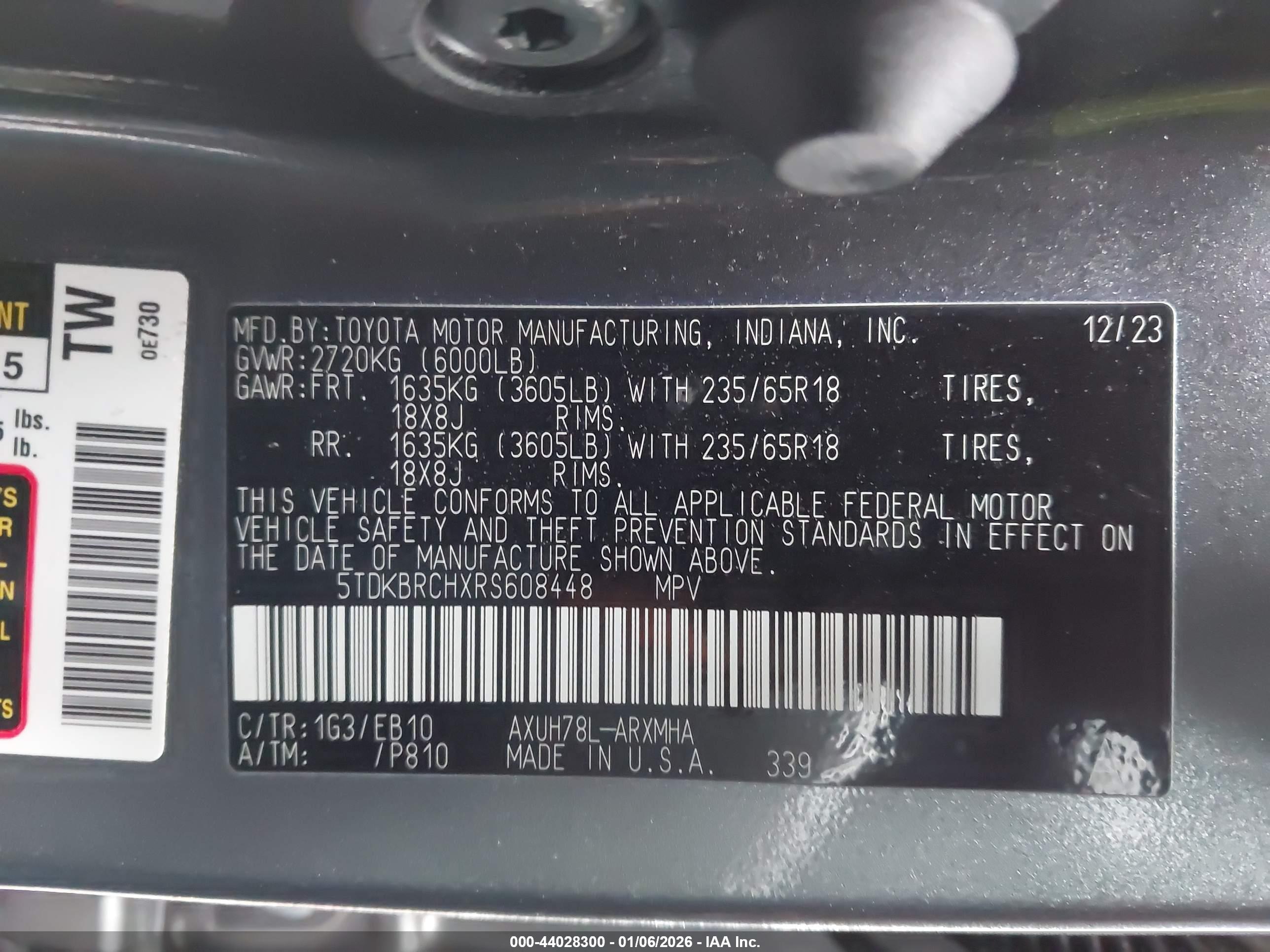 TOYOTA HIGHLANDER image 9
