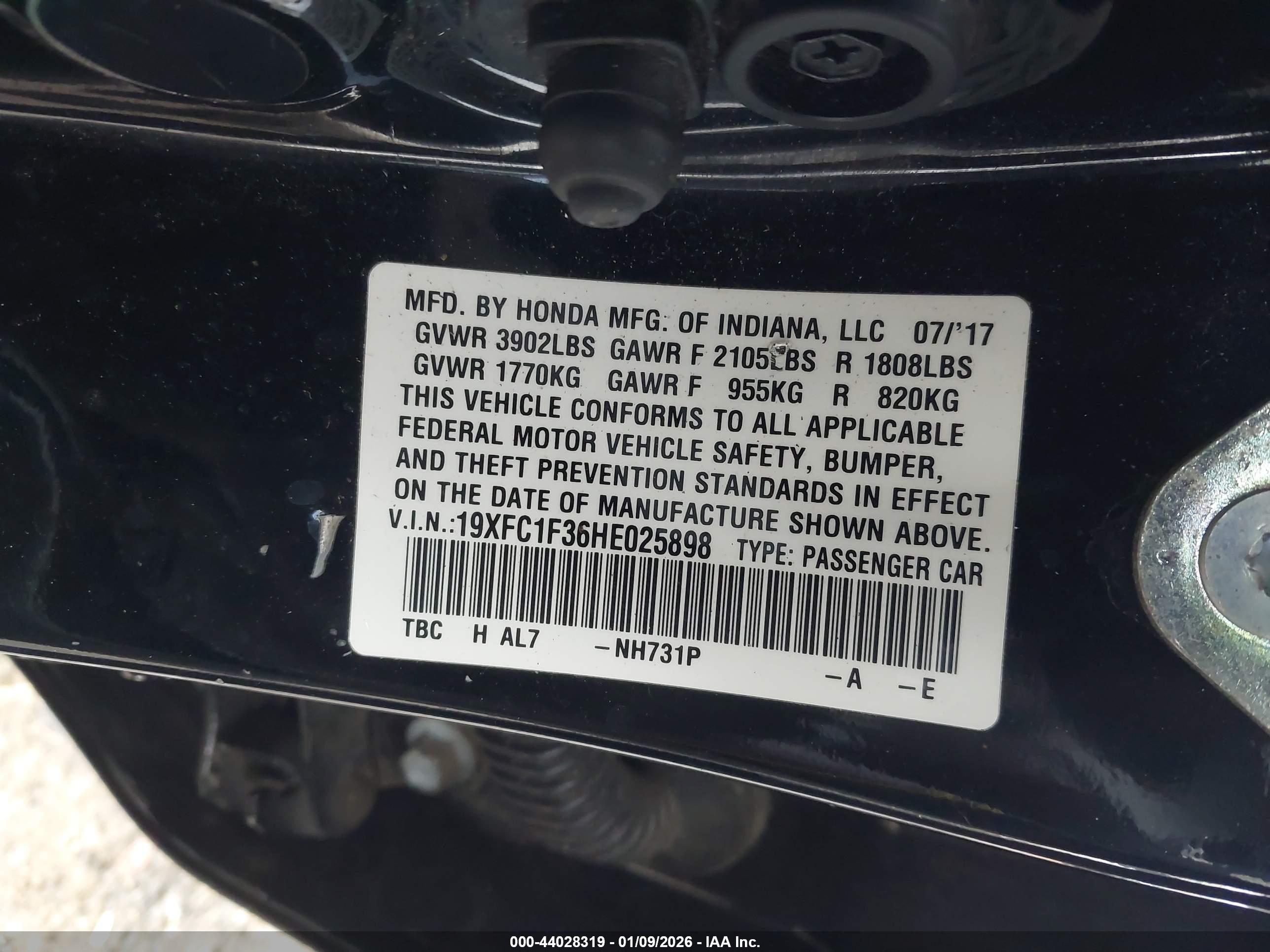 HONDA CIVIC image 9