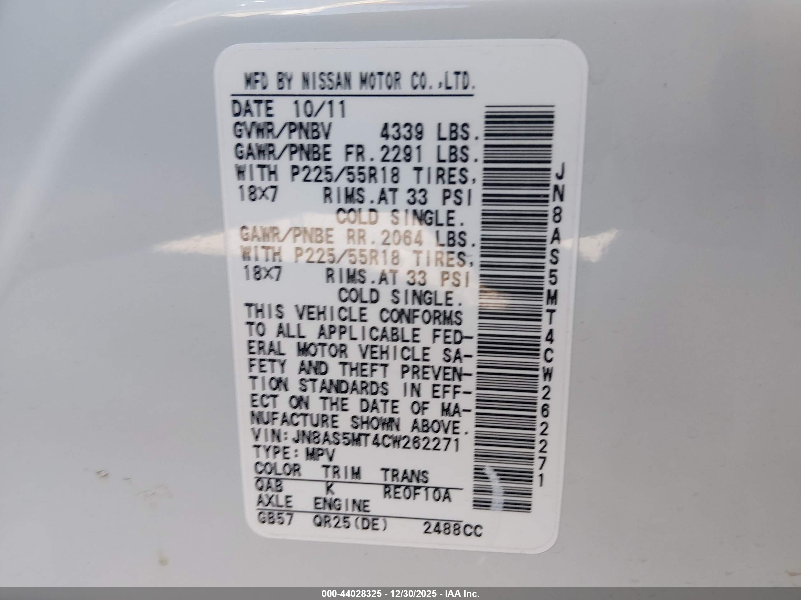 NISSAN ROGUE image 9