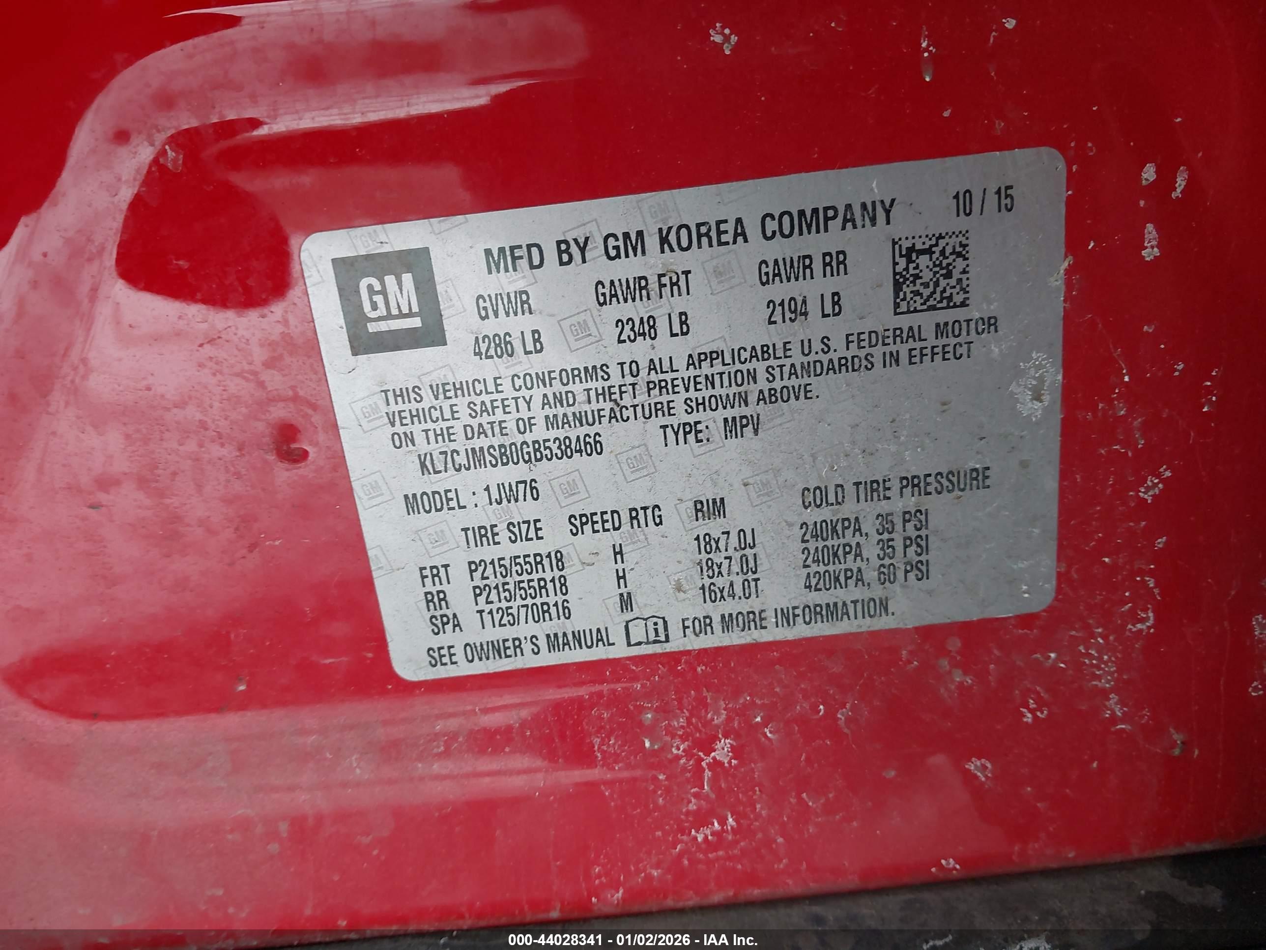 CHEVROLET TRAX image 9
