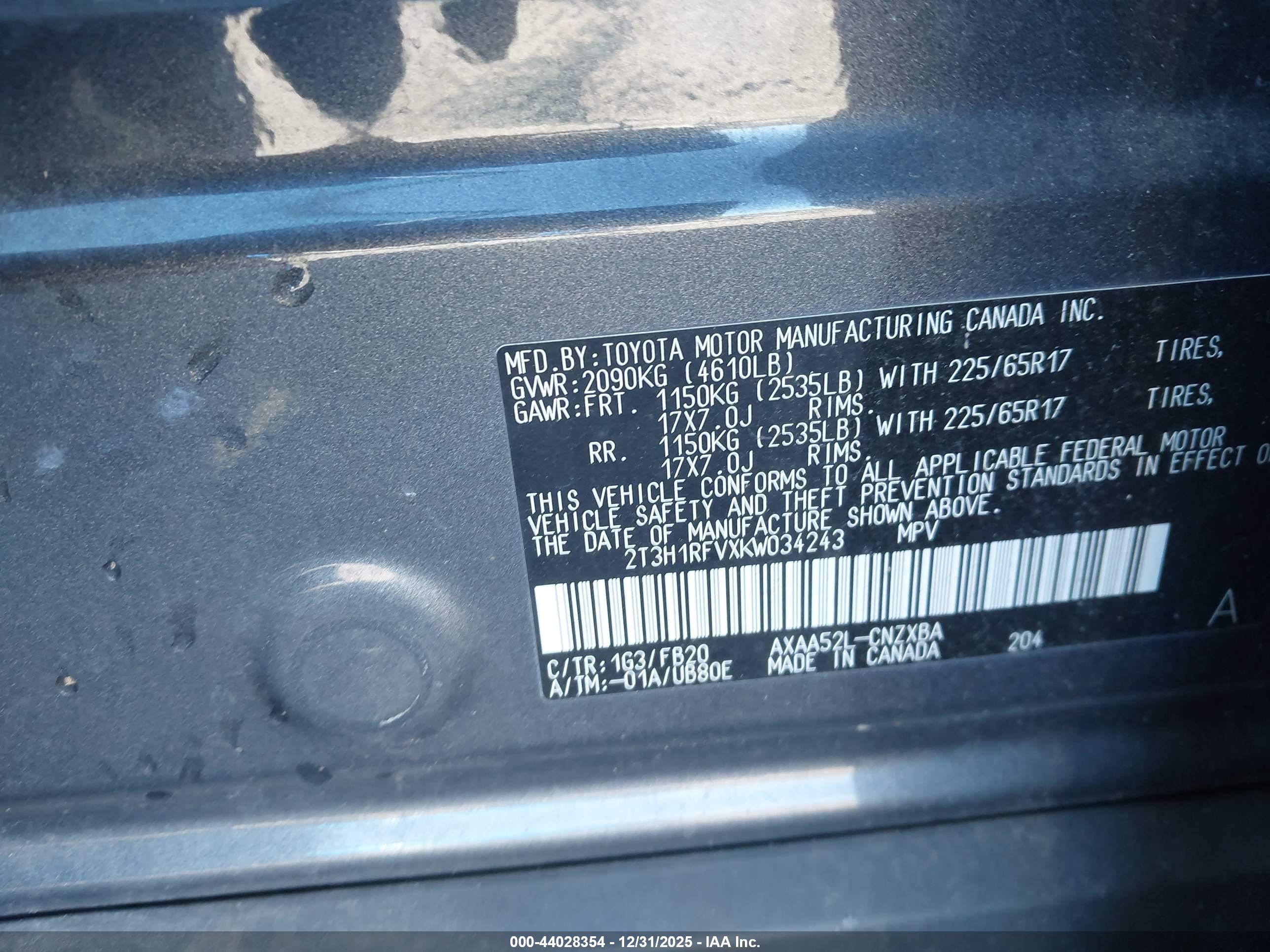 TOYOTA RAV4 image 9