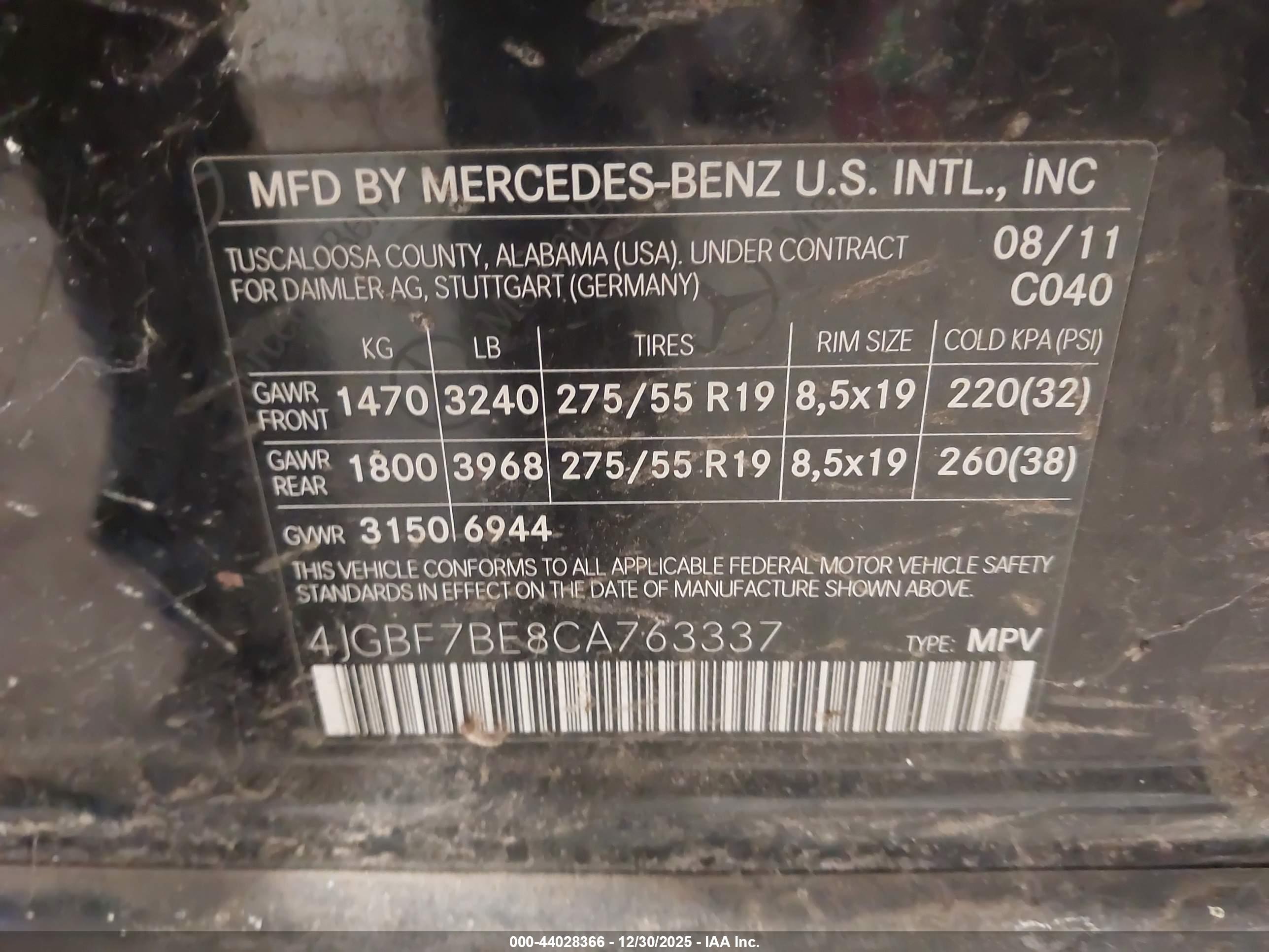 MERCEDES-BENZ GL image 9
