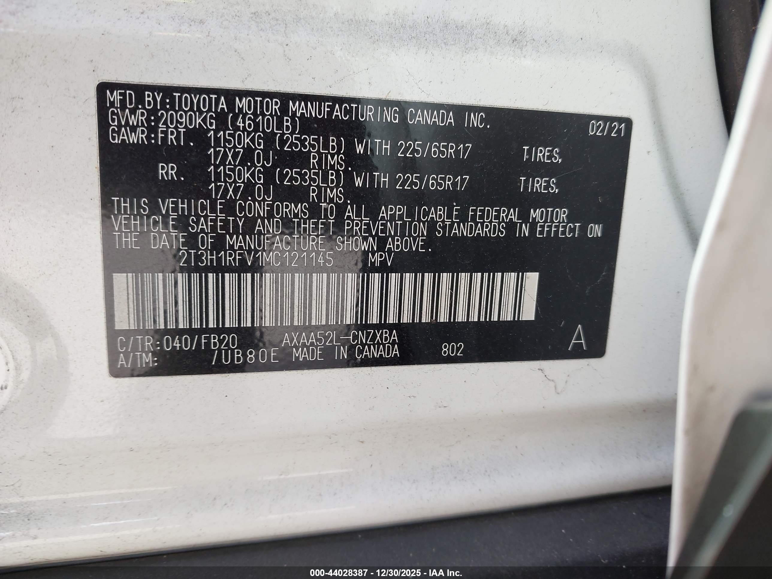 TOYOTA RAV4 image 9