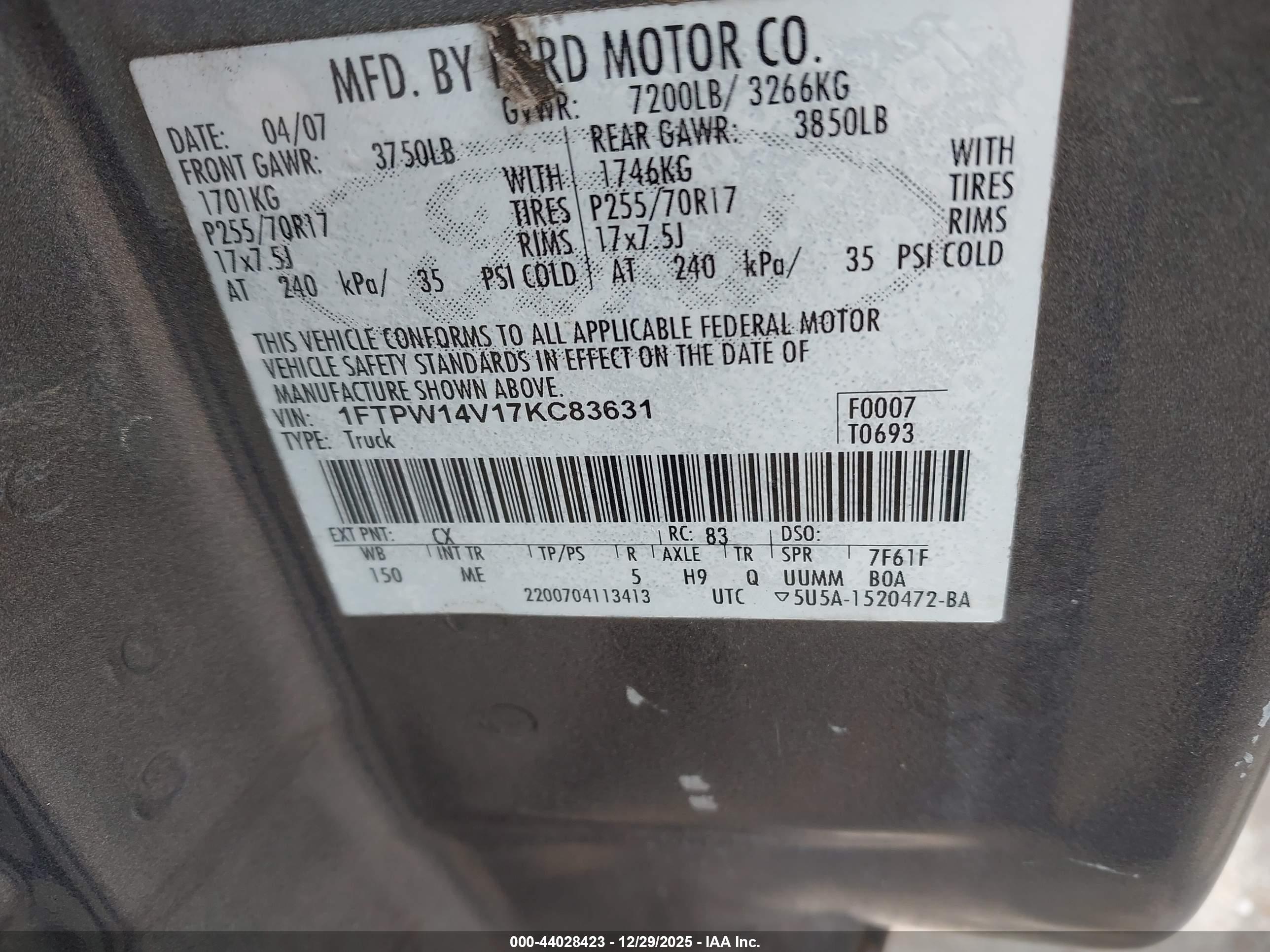 FORD F-150 image 9